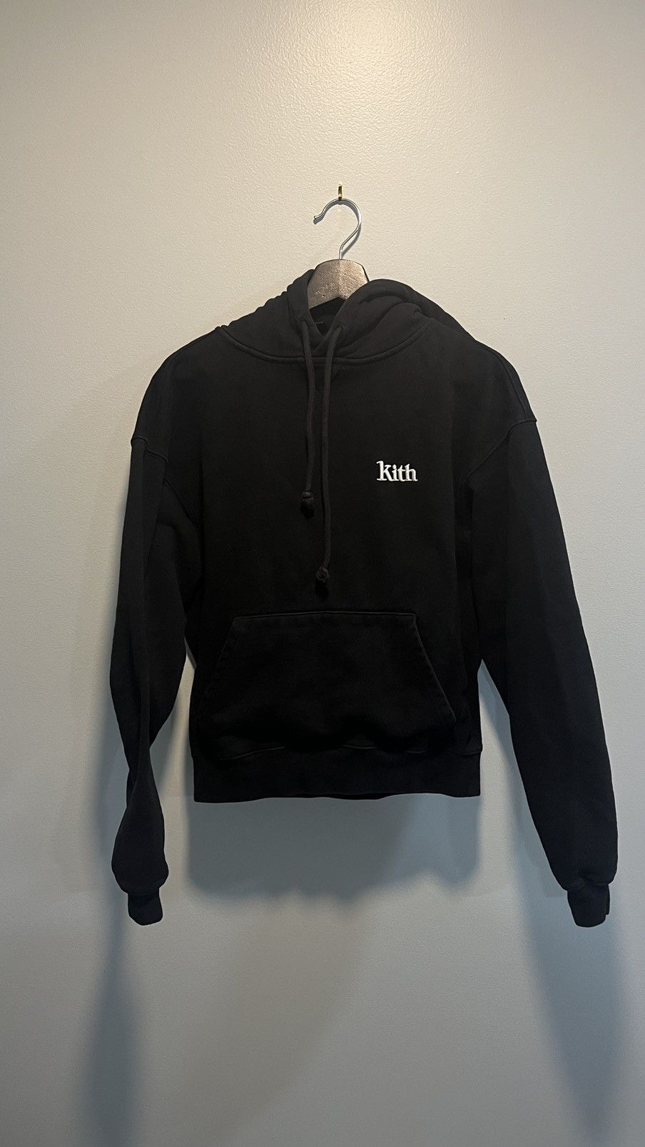 image of Kith Williams Lll Black Hoodie, Men's (Size XS)