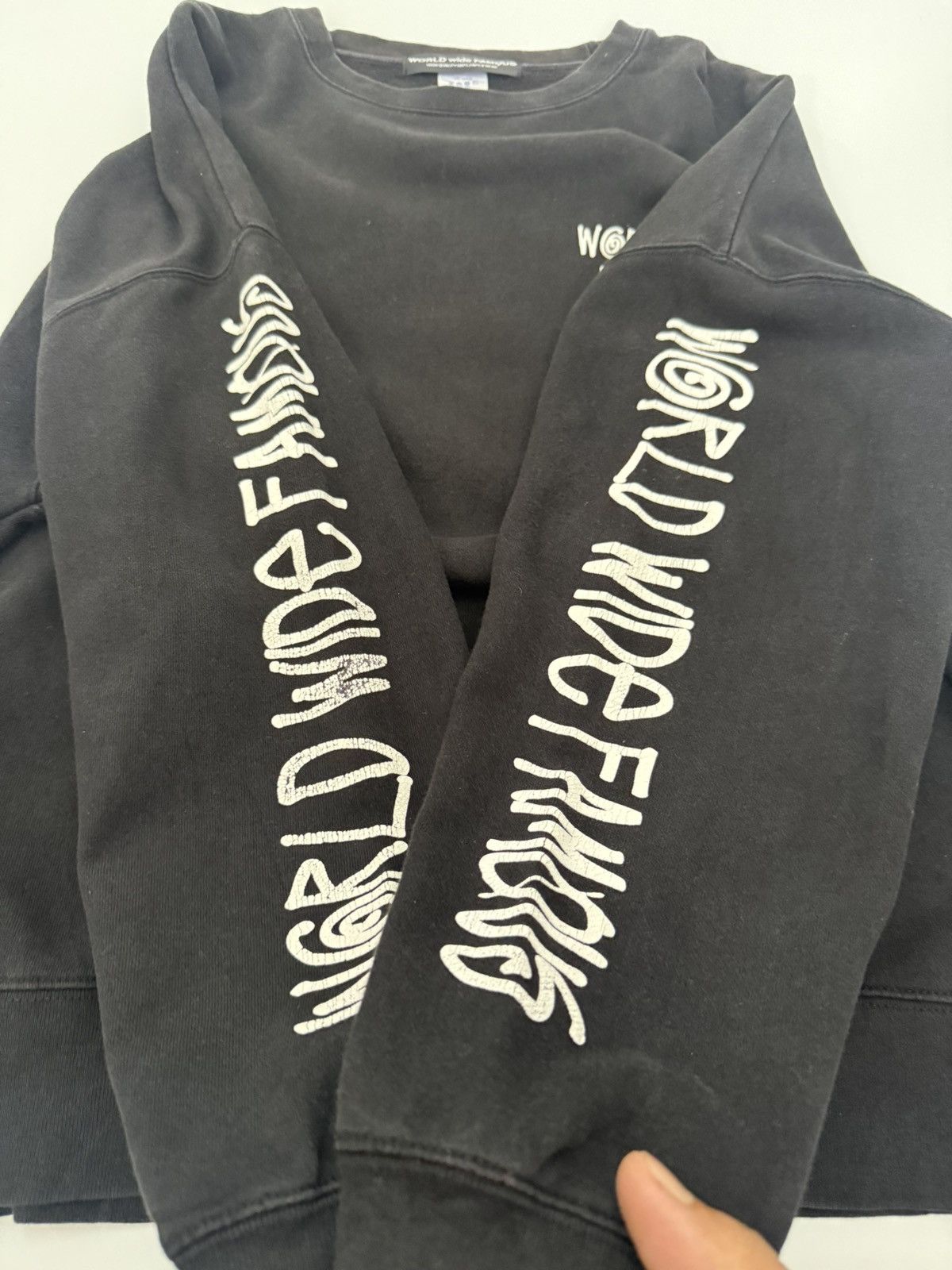 Other 🔥 Archive Y2K World Wide Famous USA Generic Streetwear Sweat Size US M / EU 48-50 / 2 - 8 Thumbnail