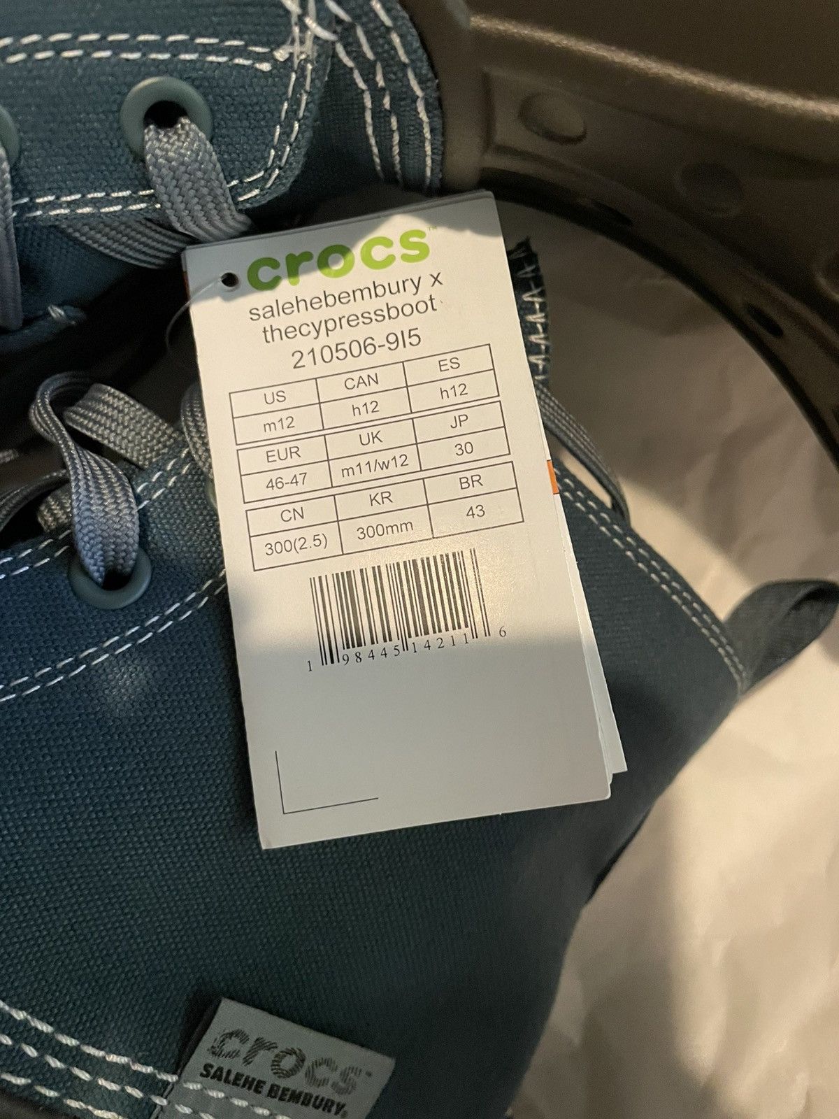 Crocs × Salehe Bembury Salehe Bembury x Crocs Cypress Boot Size US 12 / EU 45 - 5 Thumbnail