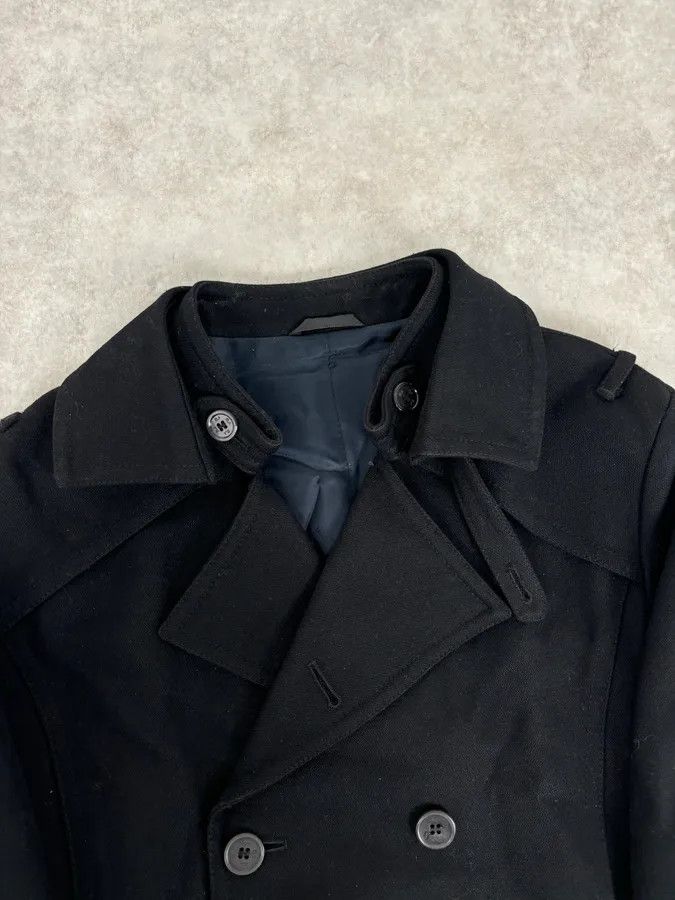 Daniele Alessandrini Daniele Alessandrini Black Classy Trench Coat Size US M / EU 48-50 / 2 - 4 Thumbnail