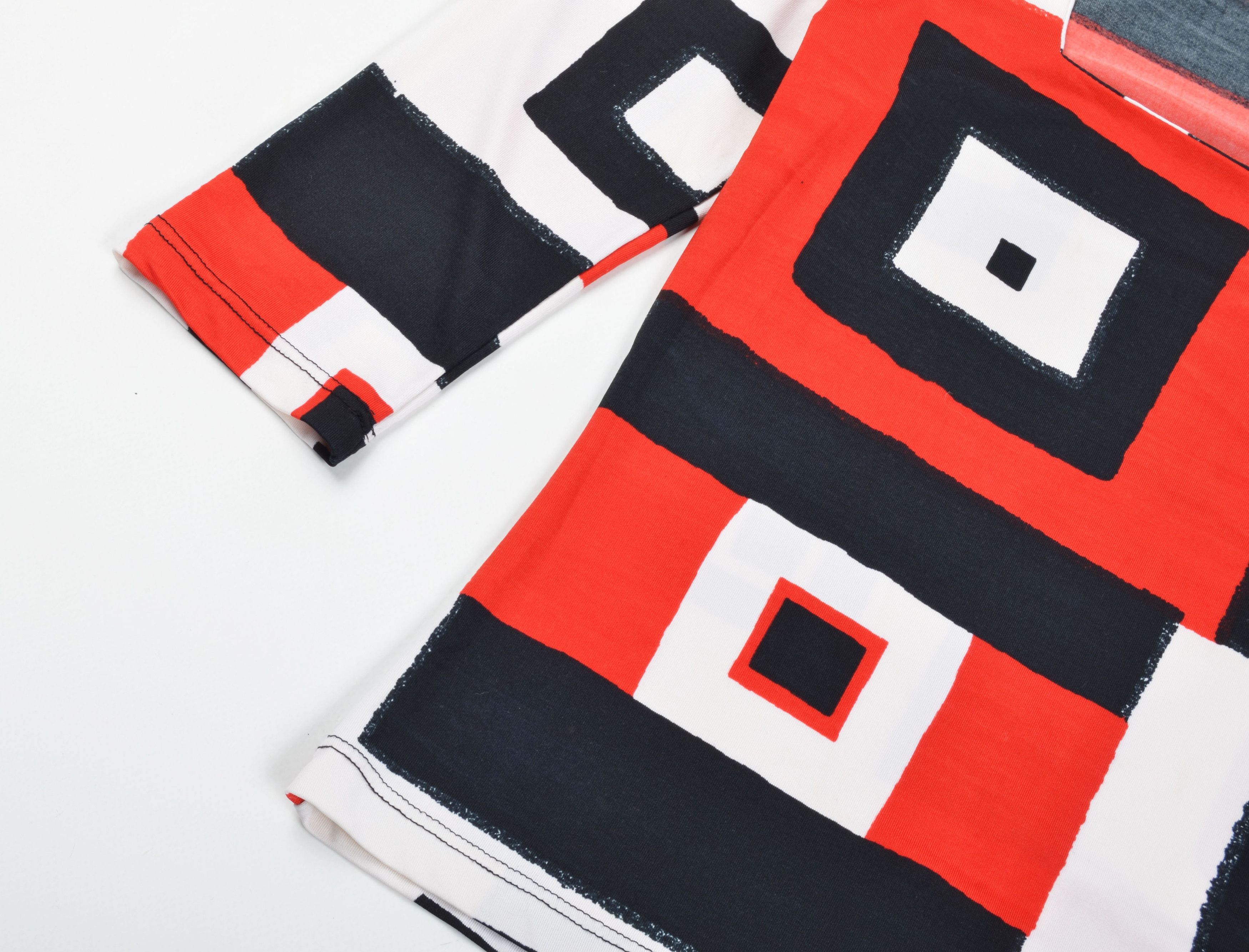 Esprit Vintage Esprit 90's Square Neck Geometric Print Top Size S / US 4 / IT 40 - 5 Thumbnail