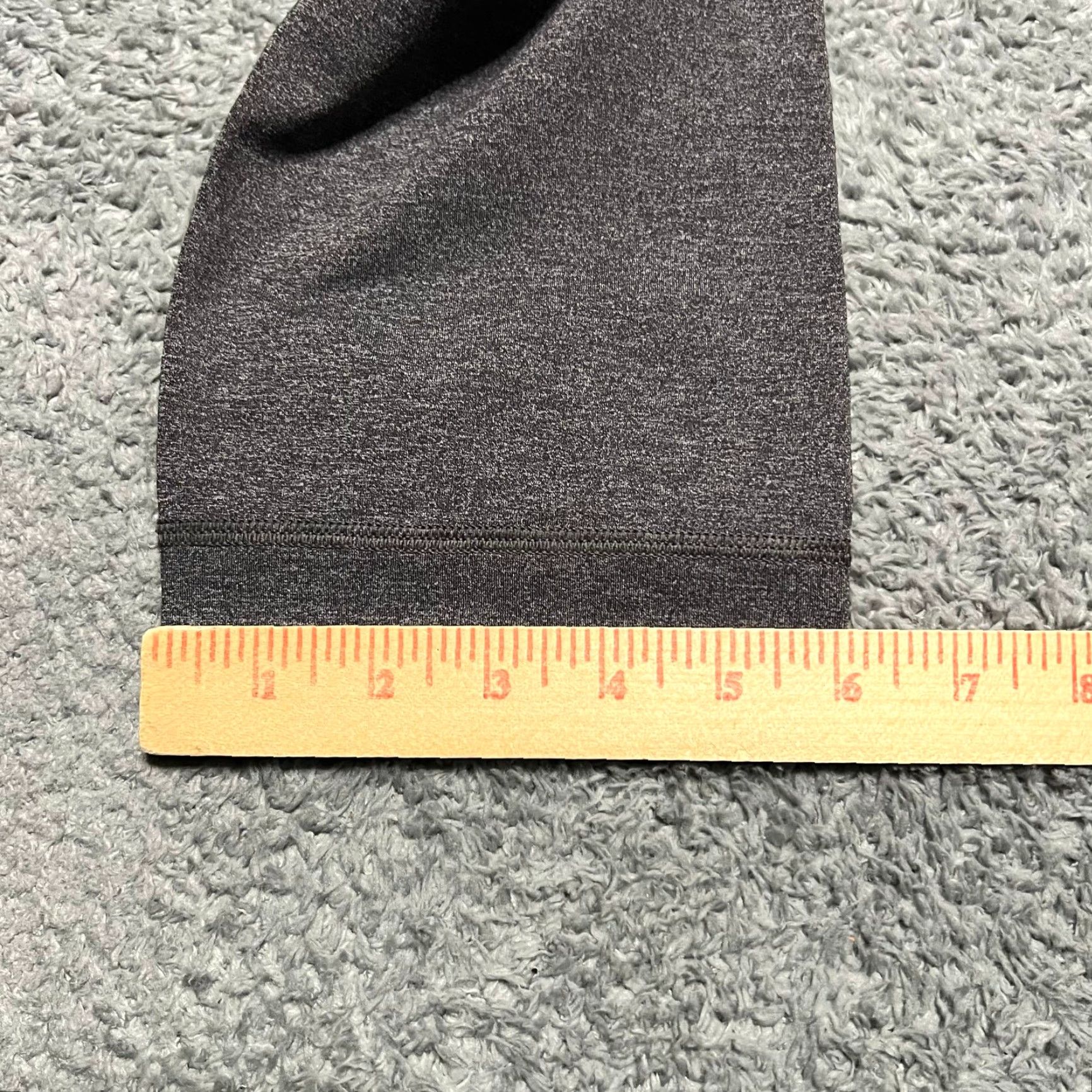 Lululemon Lululemon Leggings Cropped Wunder Under Womens 12 Gray Pants Size 34" / US 12 / IT 48 - 8 Thumbnail