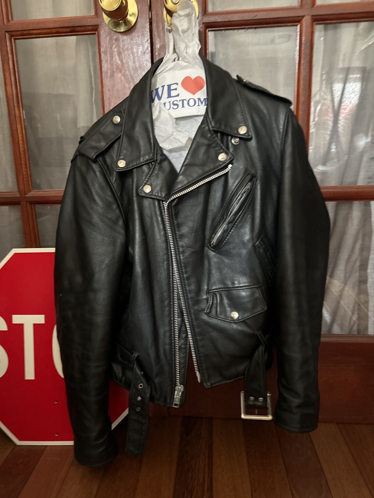 Schott Made in Japan 80s leather jacket Size US S / EU 44-46 / 1 - 1 Preview