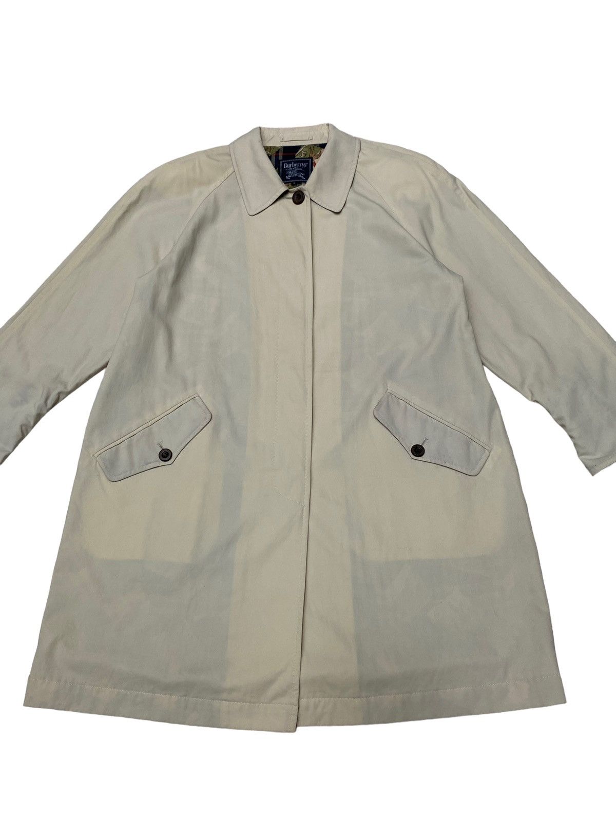 Burberry × Designer × Vintage Vintage Brand Burberrys Trench Coat 1990s Size US M / EU 48-50 / 2 - 4 Thumbnail