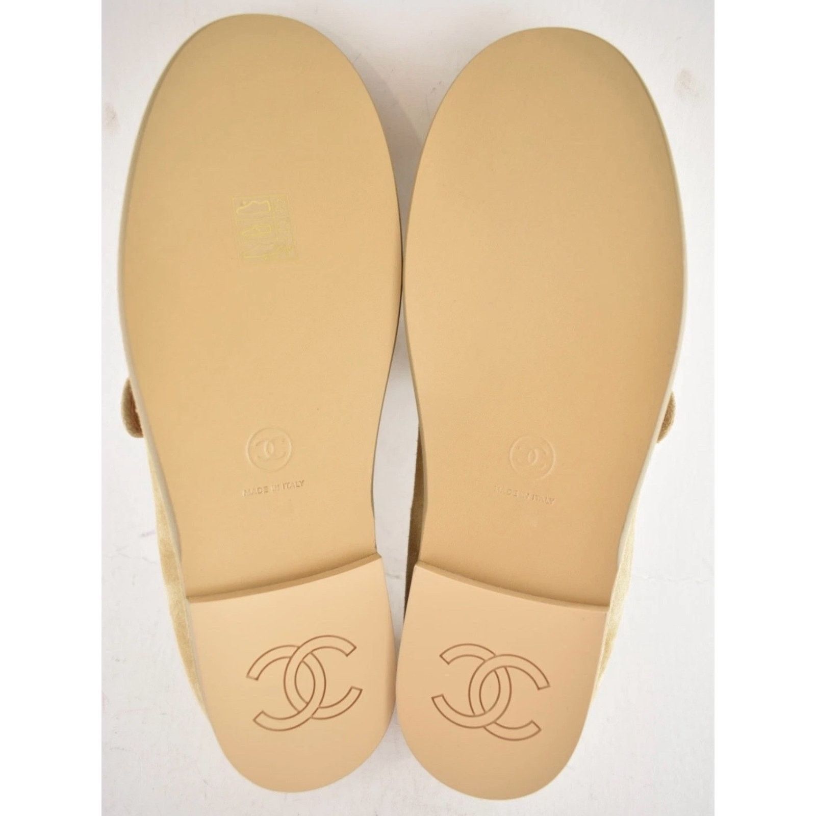 Chanel Shearling Fur Mary Jane Moccasin Ballet Loafer Flat 41 Size US 11 / IT 41 - 17 Thumbnail