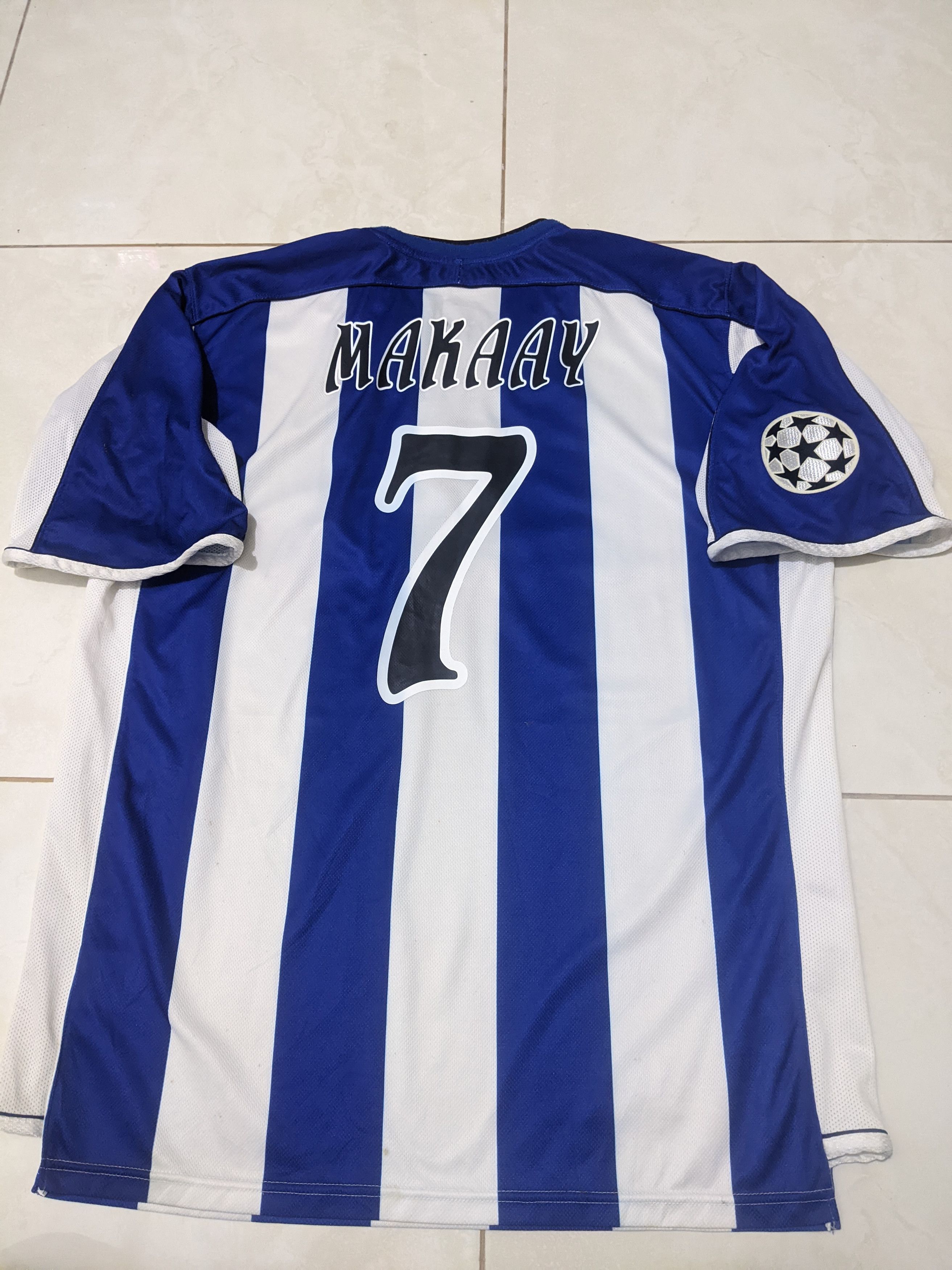 Joma Devortivo la coruna home 2004-05 MAKAY Jersey football shirt Size US L / EU 52-54 / 3 - 2 Thumbnail