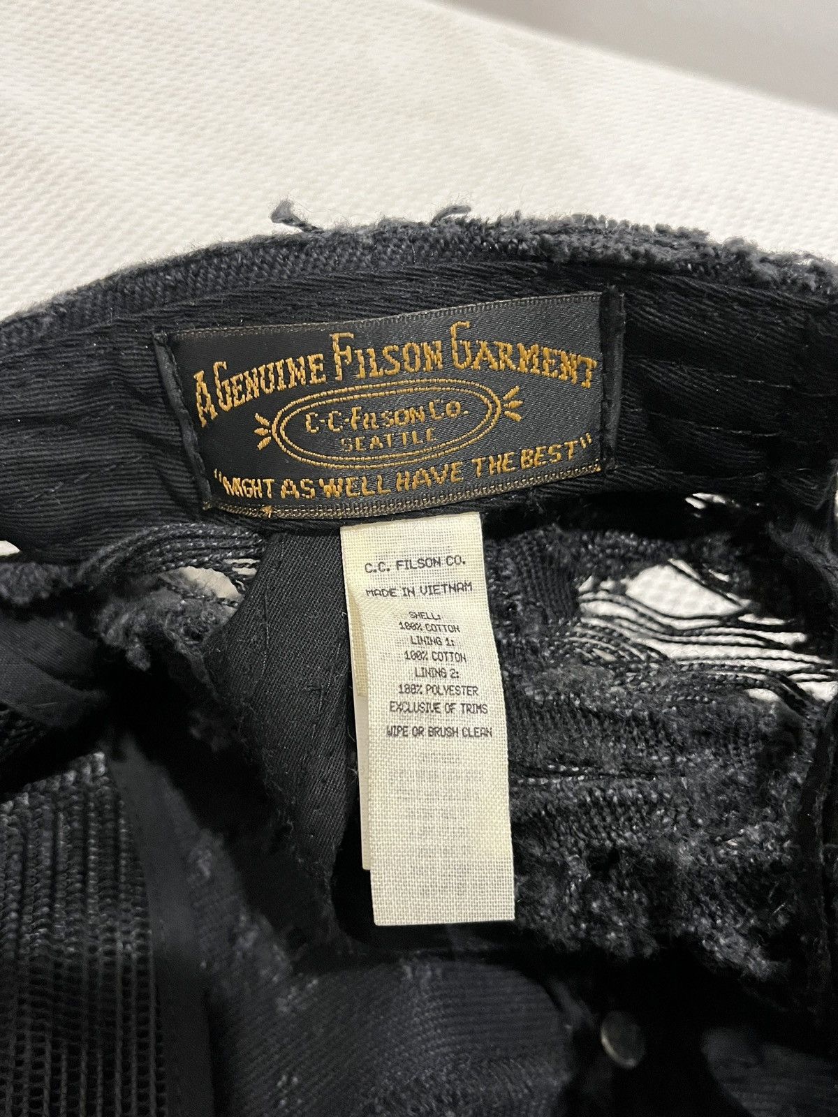 Filson Filson Reworked Distressed Hat (unisex) Size ONE SIZE - 20 Thumbnail