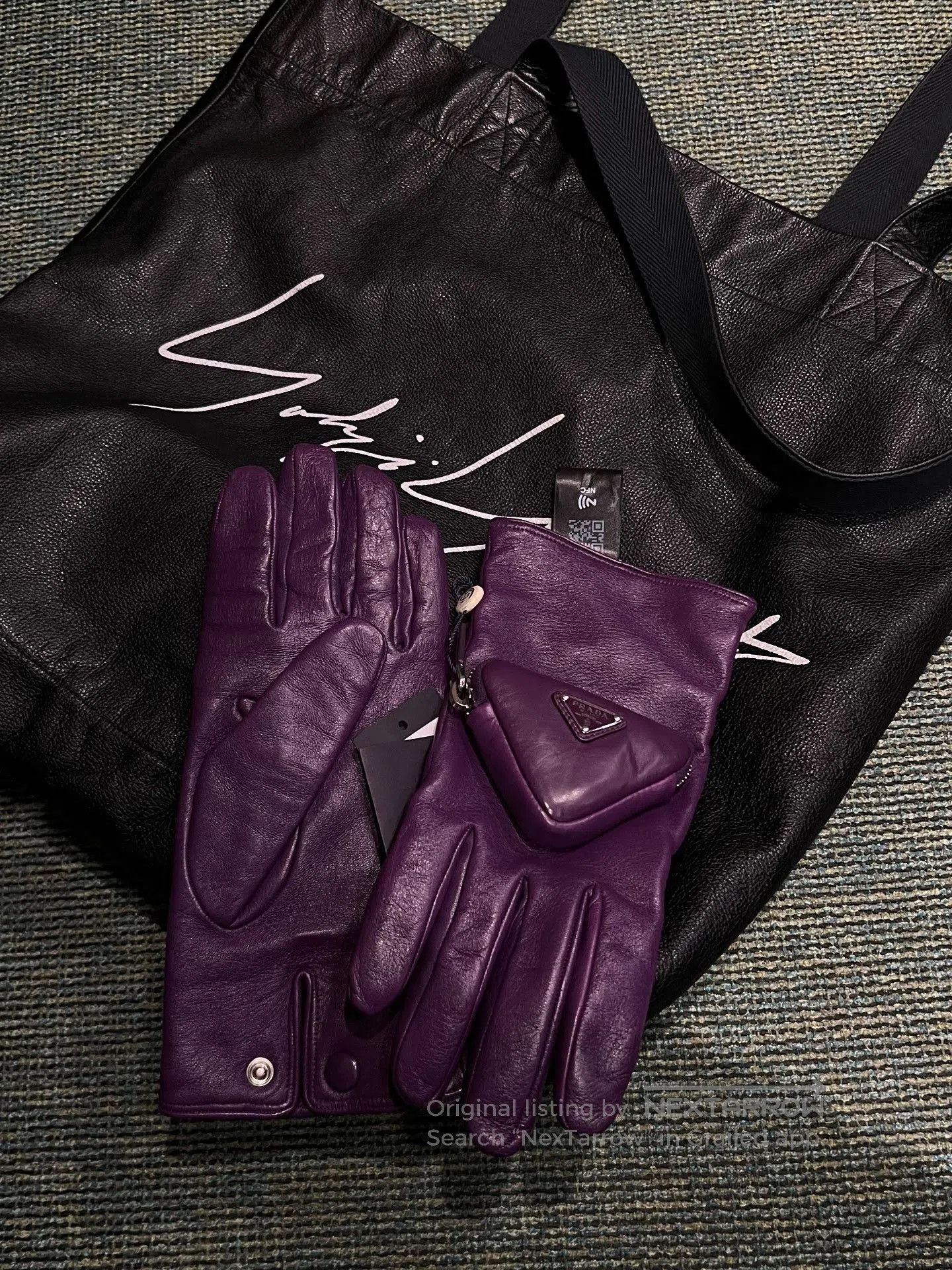 Yohji Yamamoto Yohji Yamamoto Leather Tote Bag. Size ONE SIZE - 6 Thumbnail