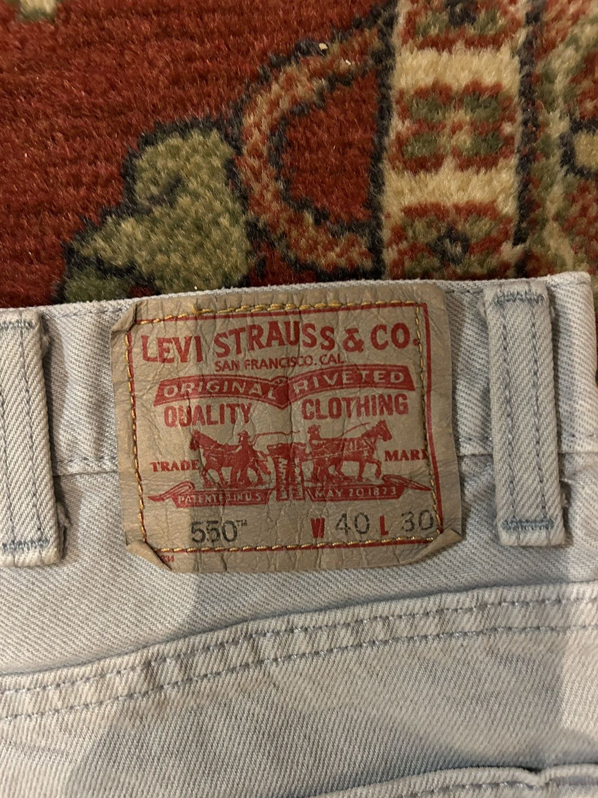 Levi's × Levi's Vintage Clothing Vintage Faded Levi’s 550 Size US 40 / EU 56 - 3 Thumbnail