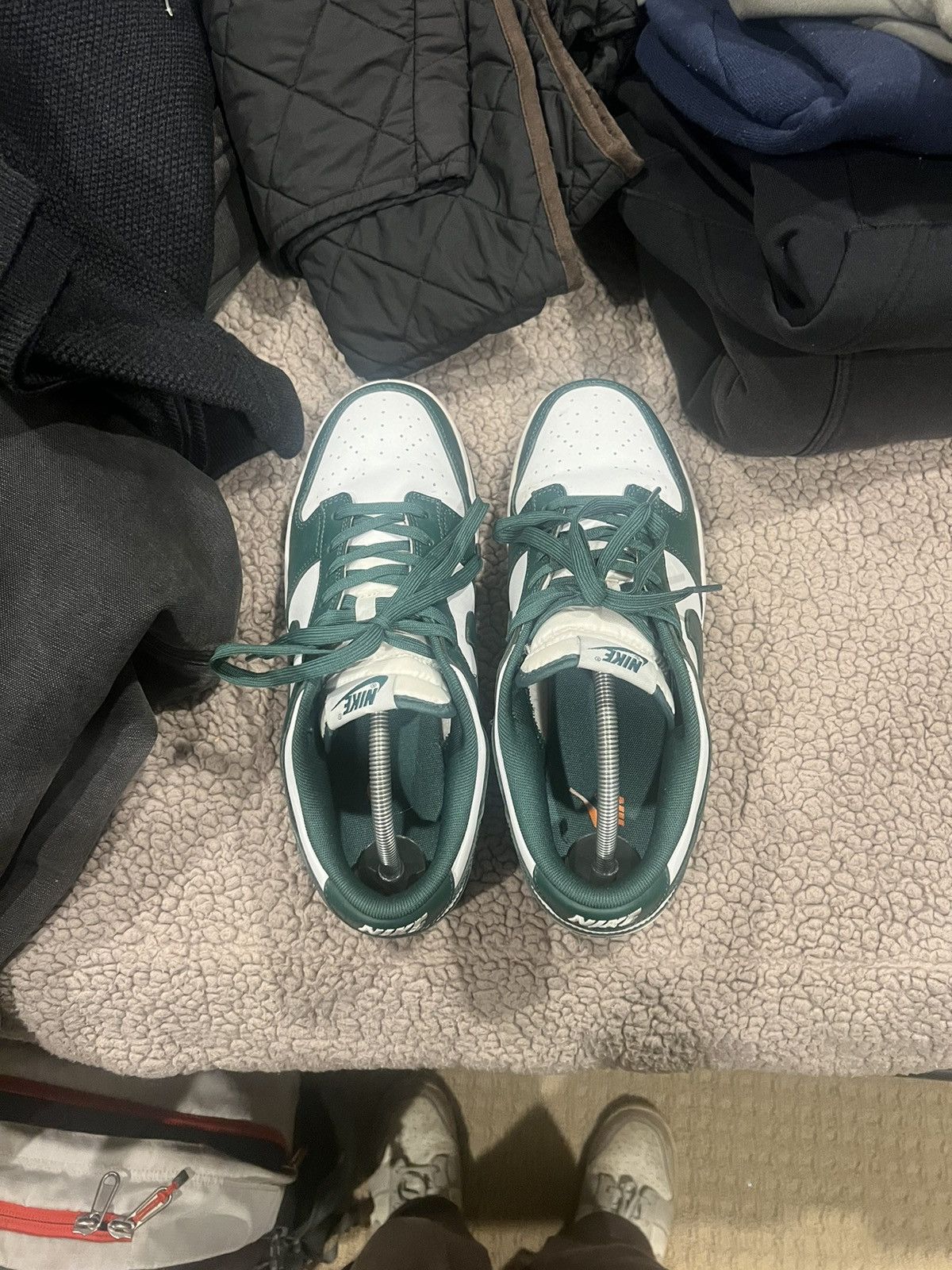 Nike Nike Dunk Low Michigan St. Size US 10 / EU 43 - 2 Thumbnail