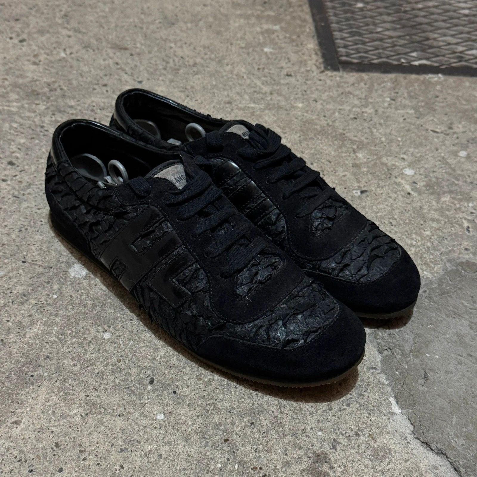 Helmut Lang S/S 2002 Helmut Lang carp skin sneakers Size US 8 / EU 41 - 1 Thumbnail