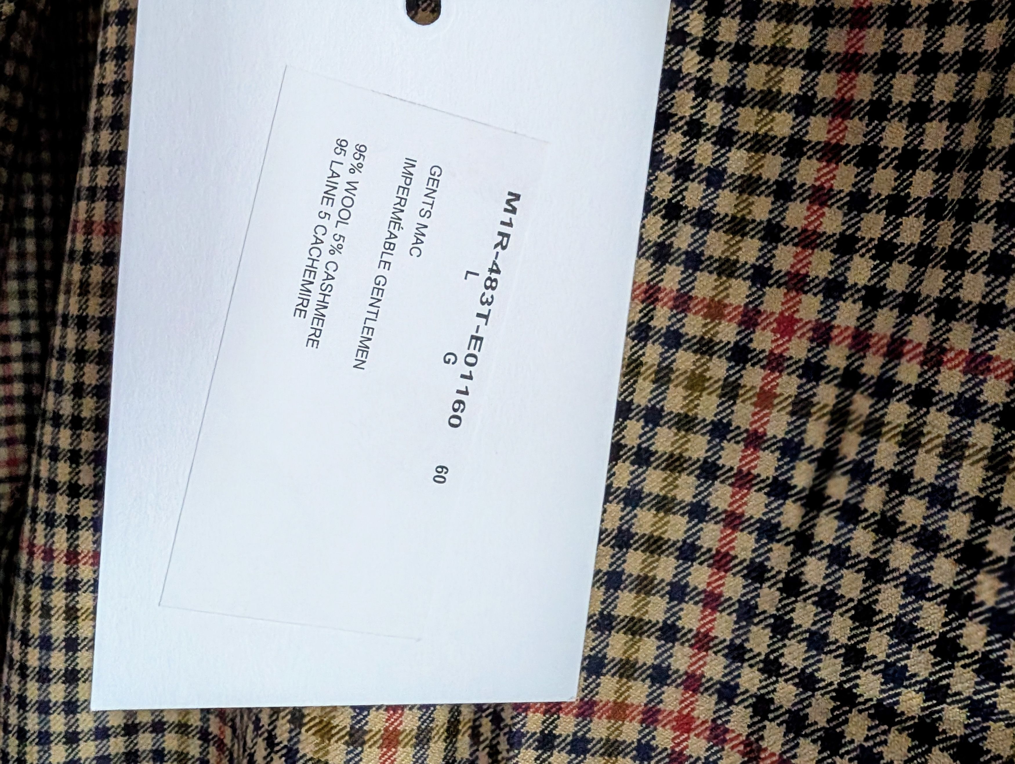 Paul Smith PAUL SMITH MACINTOSH COAT Size US L / EU 52-54 / 3 - 4 Thumbnail