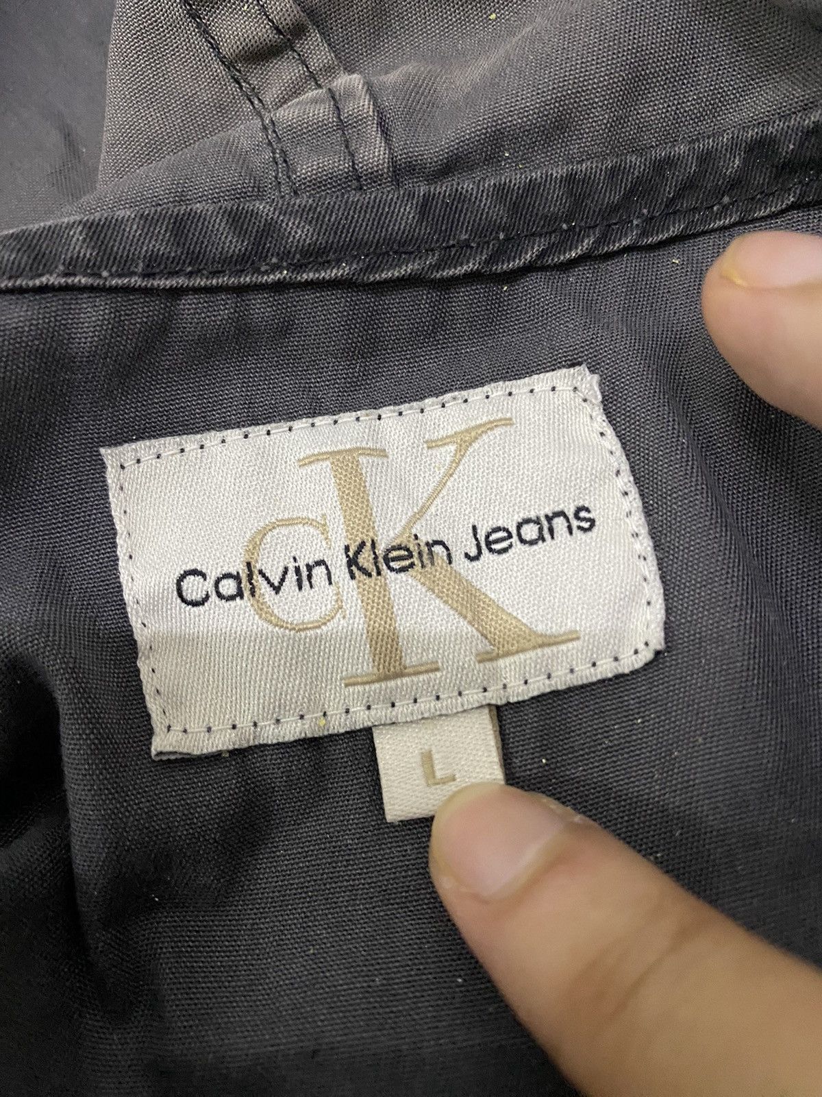 Calvin Klein Vintage Calvin Klein Italy pullover anorak jacket Size US L / EU 52-54 / 3 - 9 Thumbnail
