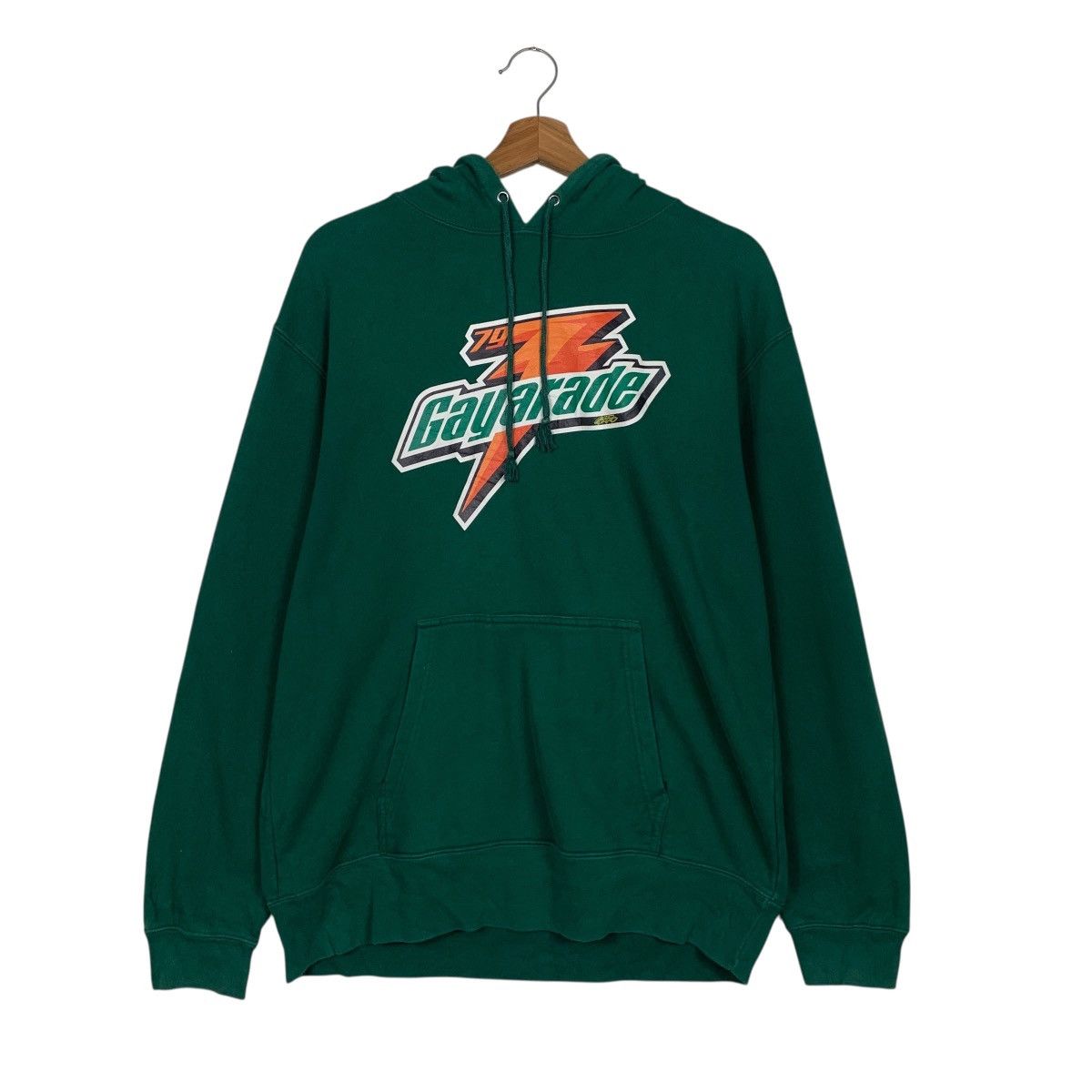 Japanese Brand Vintage 79 GAYARADE Big Logo Pullover Hoodies #3589-C164 Size US L / EU 52-54 / 3 - 8 Thumbnail