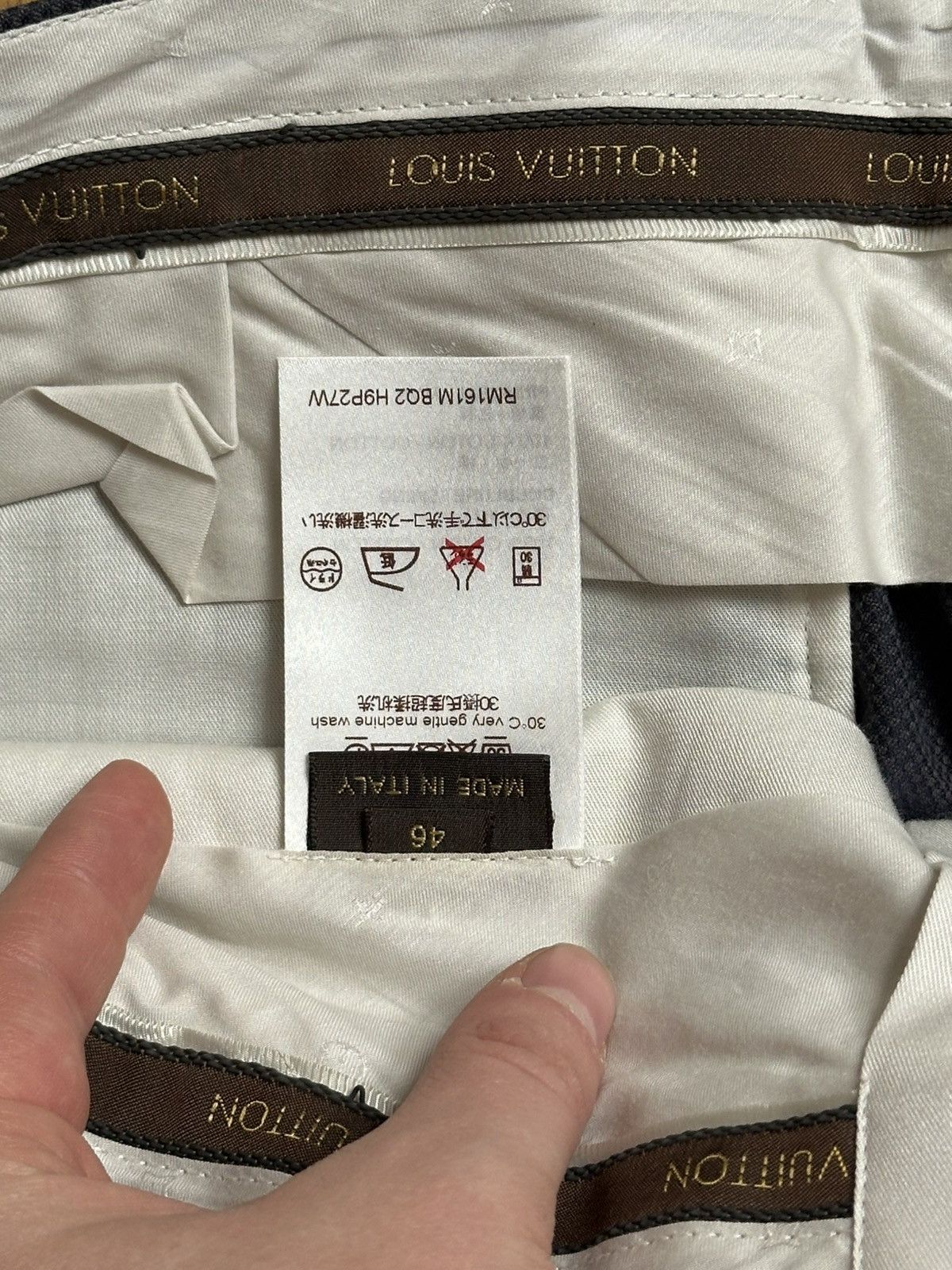 Louis Vuitton Louis Vuitton Vintage Luxury Mens Classic Pants Size US 36 / EU 52 - 9 Thumbnail