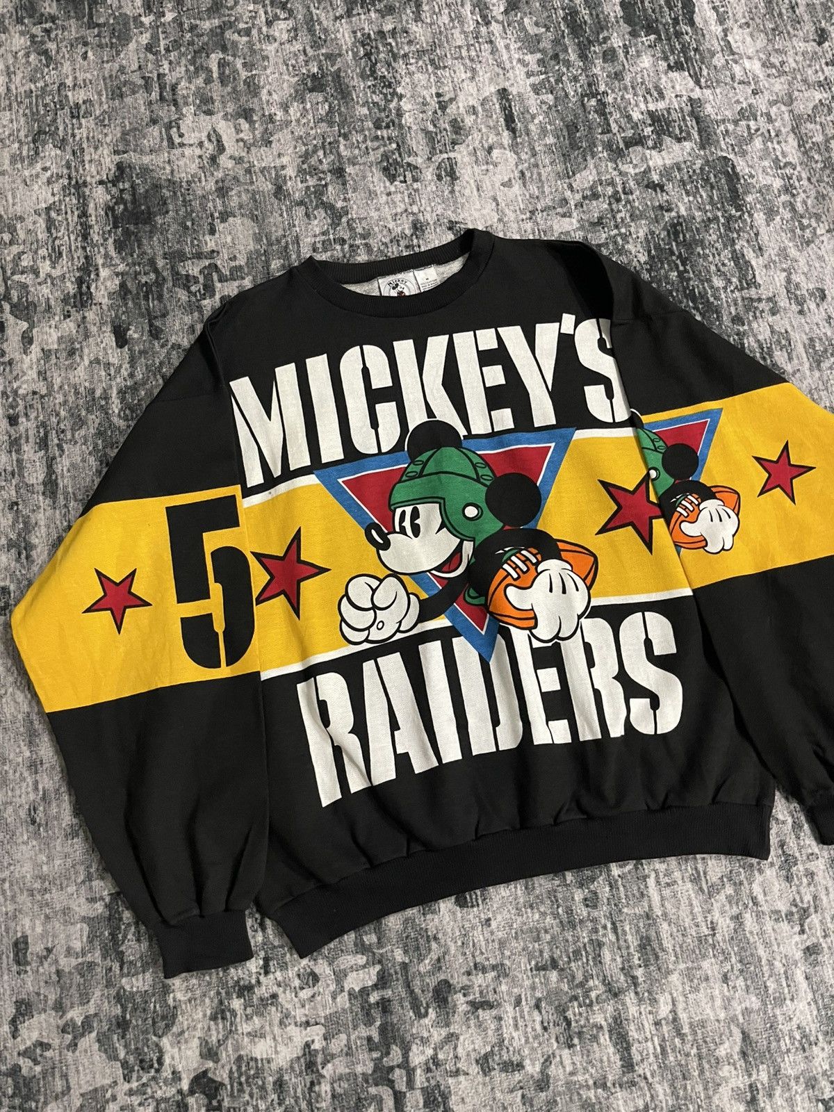 Vintage Vintage Mickey Raiders JG Hook Sweatshirt Size US L / EU 52-54 / 3 - 4 Thumbnail