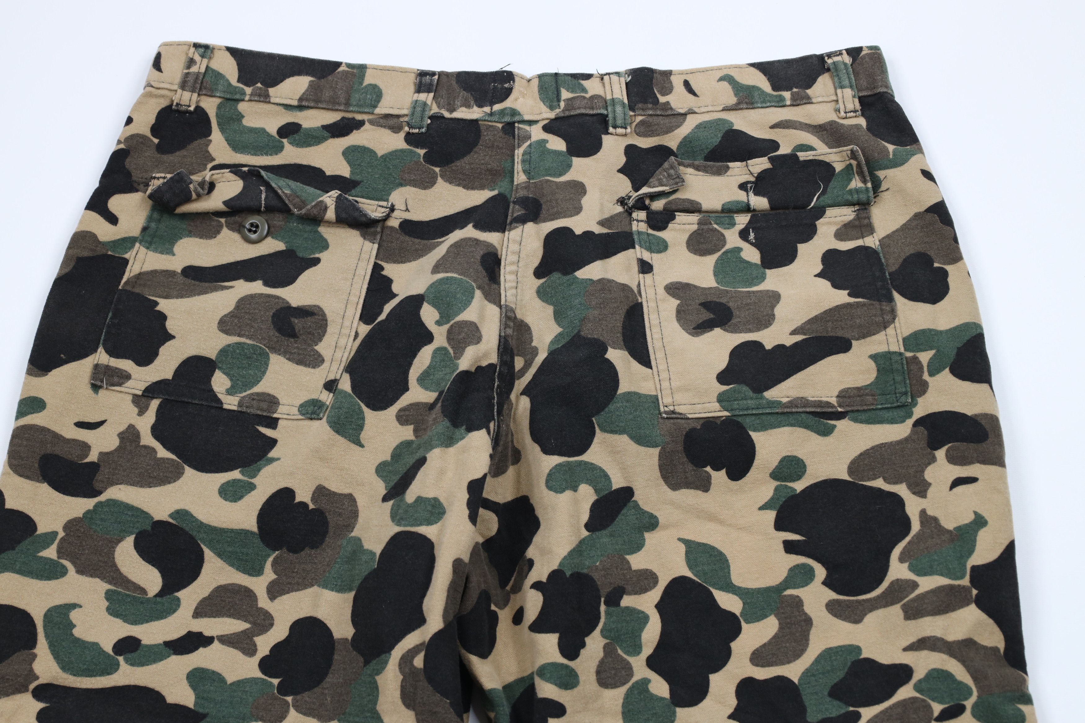 Vintage Vintage 70s Streetwear Cloth Camouflage Cargo Pants USA Size US 42 / EU 58 - 12 Thumbnail