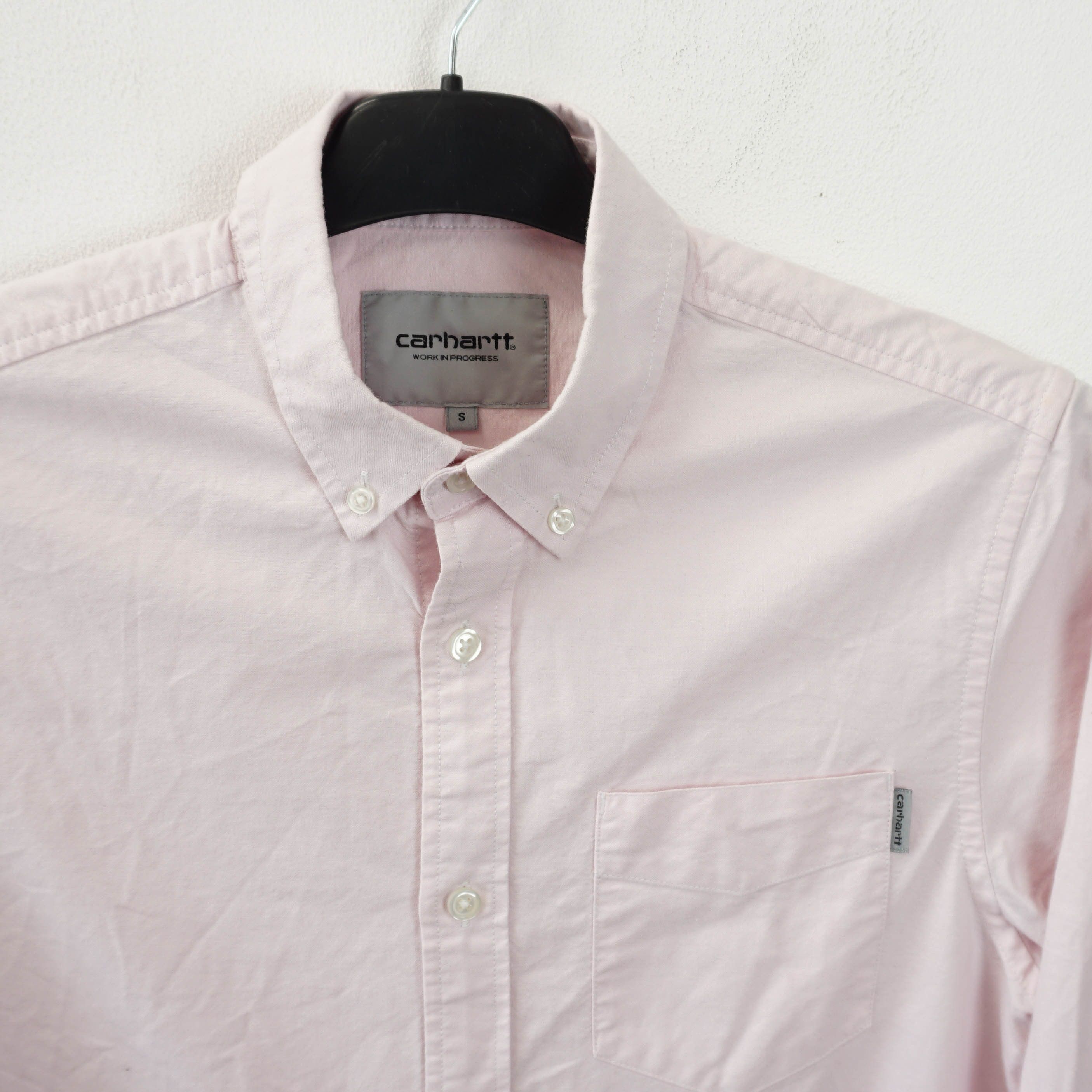 Carhartt Wip Essential Pink L/S Shirt Size US S / EU 44-46 / 1 - 2 Thumbnail