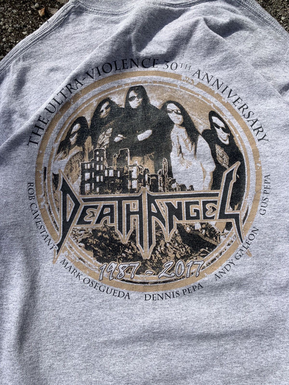 Band Tees × Vintage Rare Death Angel Vintage Metal Band Size US L / EU 52-54 / 3 - 4 Thumbnail