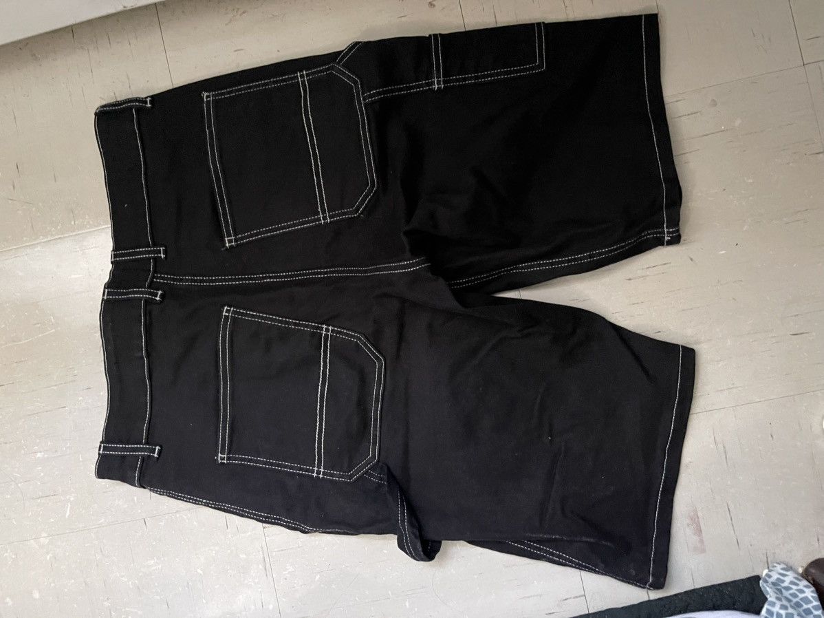 Other Black Shorts with White Stitching – Street Style Size US 32 / EU 48 - 2 Thumbnail