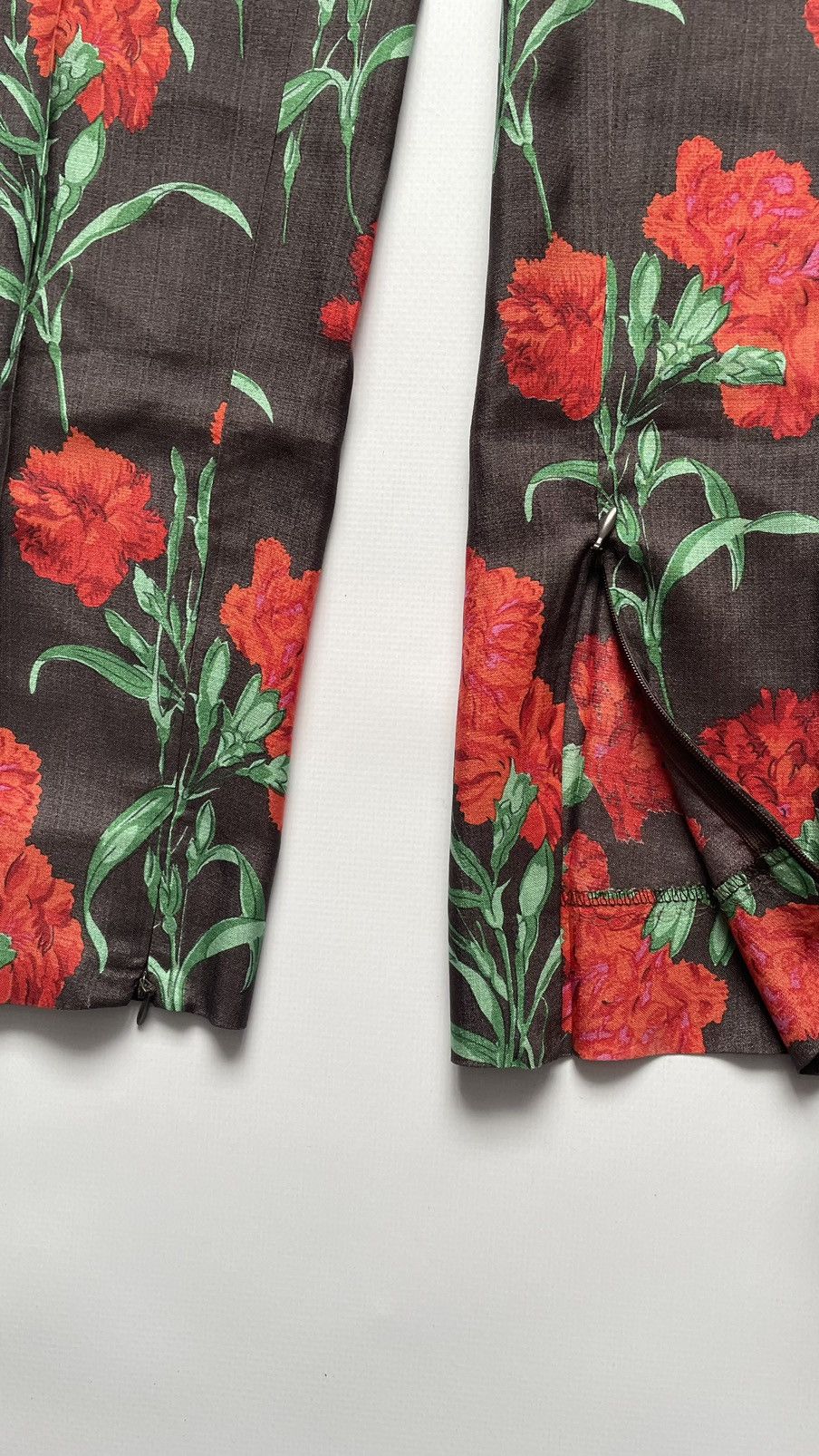 Dolce & Gabbana Dolche & Gabanna women pants Floral print Size 26" / US 2 / IT 38 - 4 Thumbnail