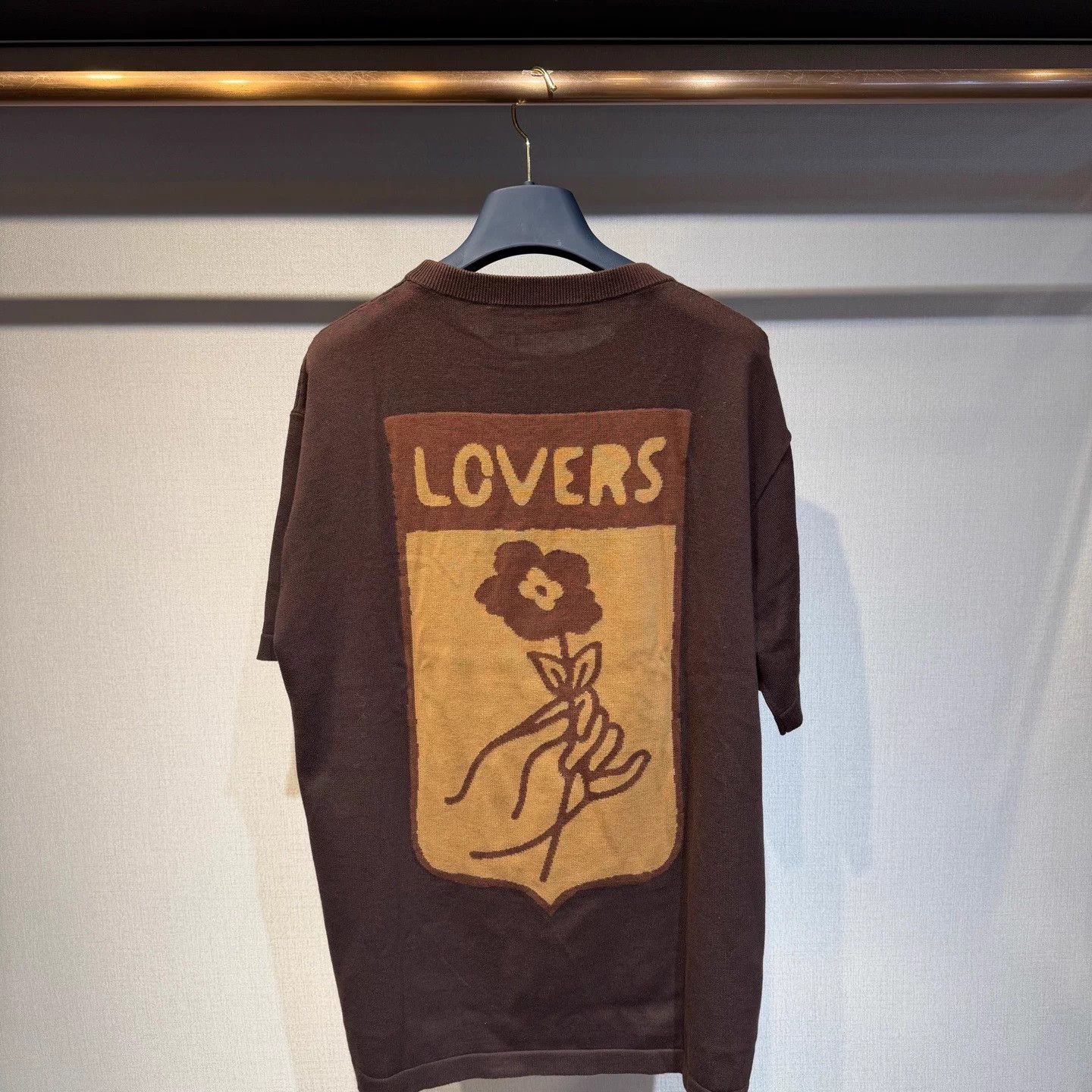 Louis Vuitton Lv x Pharrell Williams Knit Brown Short-Sleeve M Size US M / EU 48-50 / 2 - 5 Thumbnail