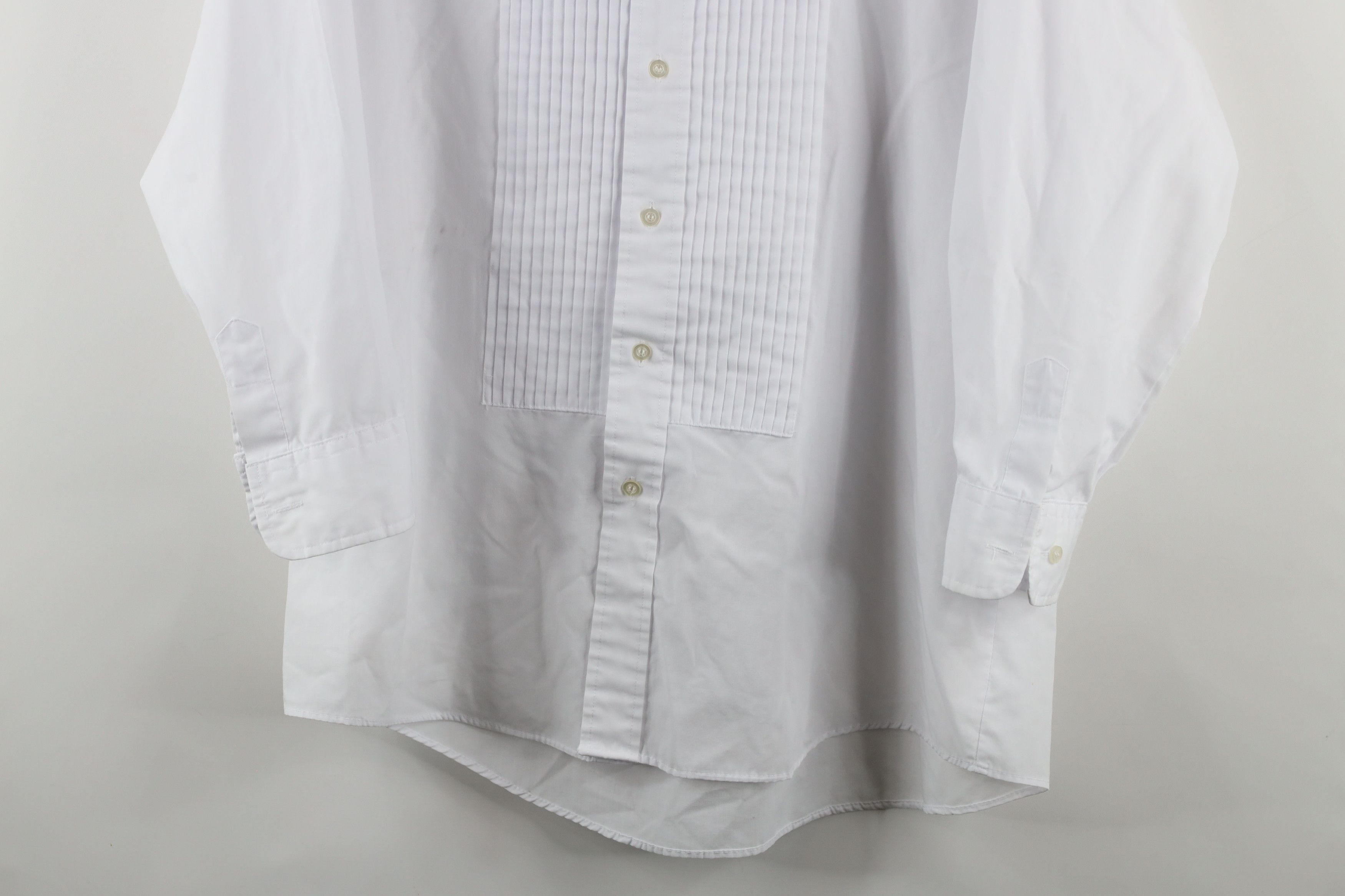 Vintage Vintage 90s Streetwear Ruffled Tuxedo Prom Button Shirt Size US M / EU 48-50 / 2 - 3 Thumbnail