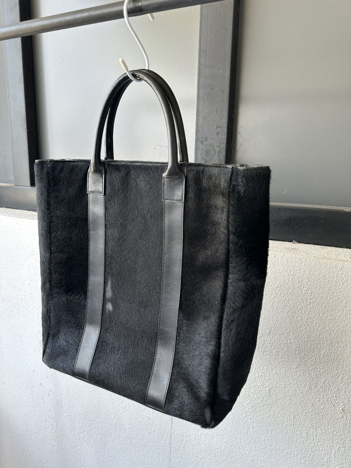 KEITAMARUYAMA 00’s Keita Maruyama pony hair leather tote bag Size ONE SIZE - 10 Thumbnail