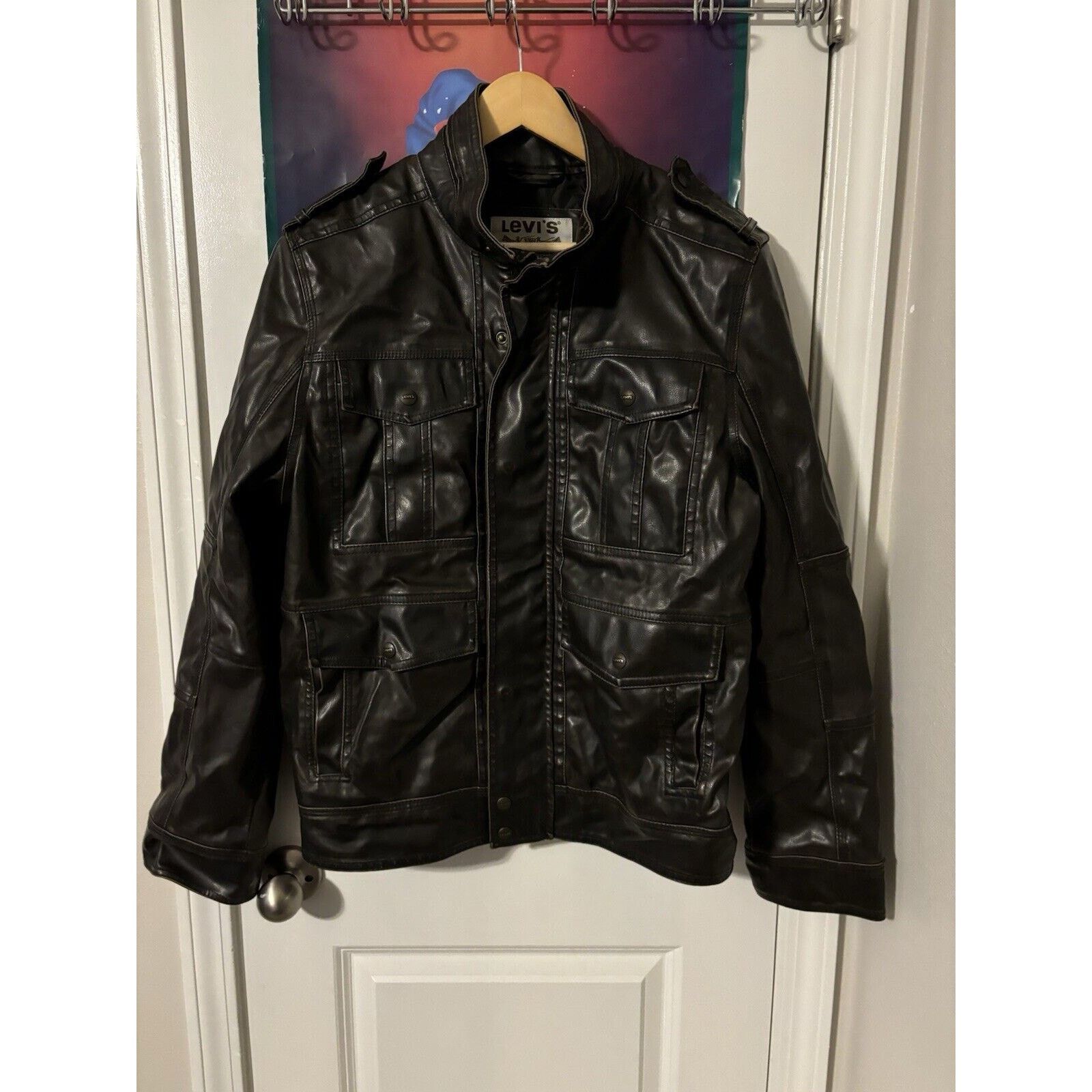 Levi's Brown Levi Strauss Jacket Size Medium Biker Size US M / EU 48-50 / 2 - 1 Thumbnail