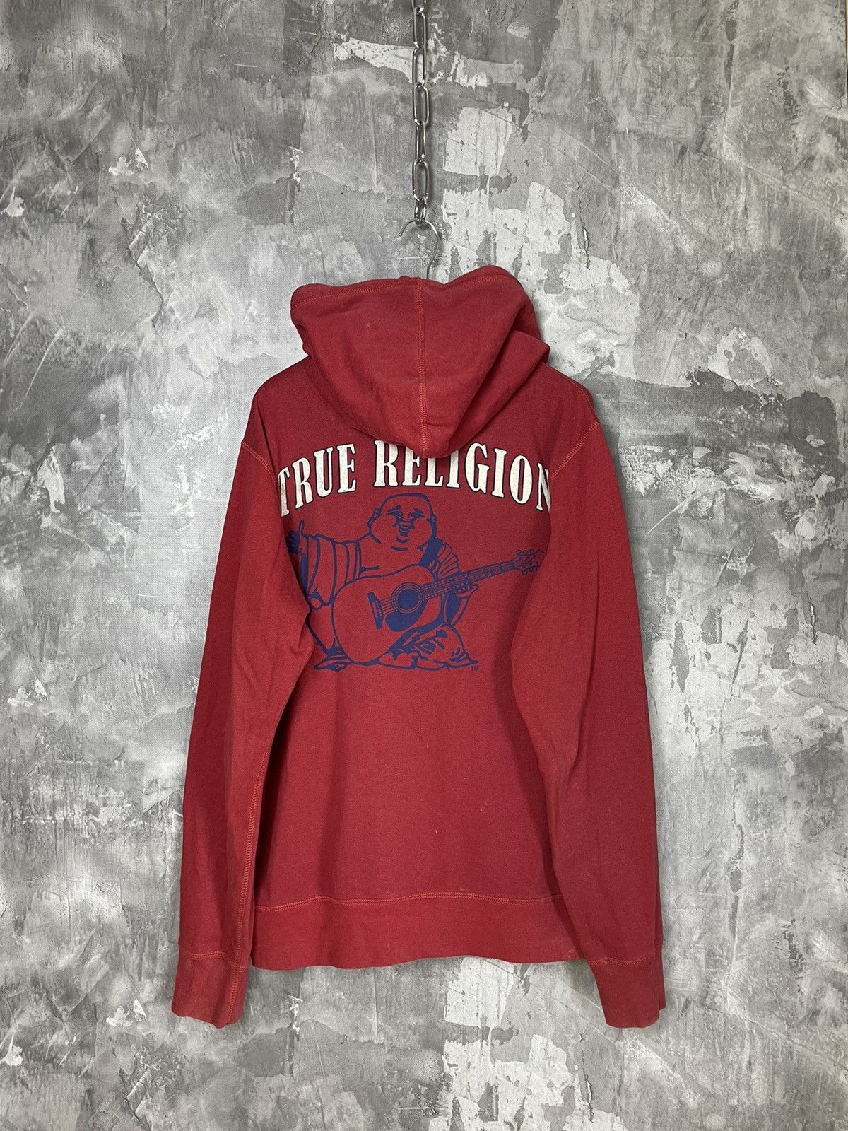 True Religion True Religion Big Buddha Logo Zip Up Hoodie y2k Drip Size US L / EU 52-54 / 3 - 1 Thumbnail