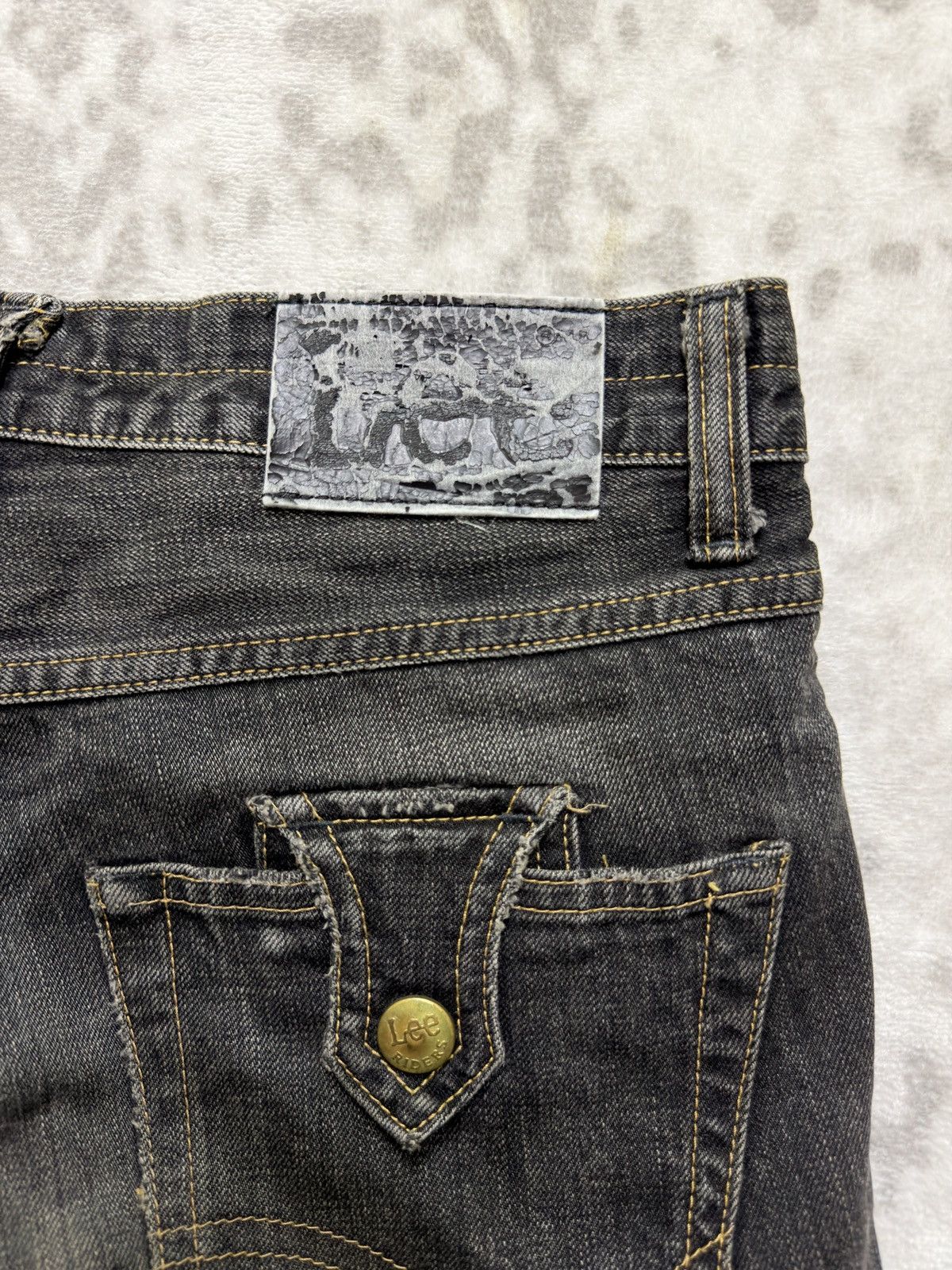 Lee Vintage Lee Flared Claw Mark Honey Comb Spiral leg Denim Size US 32 / EU 48 - 14 Thumbnail