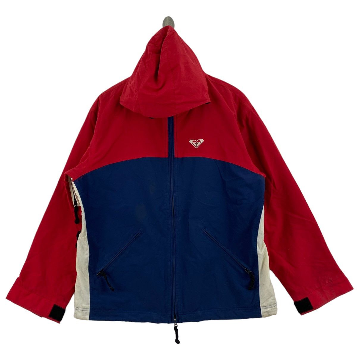 Quiksilver ROXY BOARDWEAR QUIKSILVER Surfwear Multi Color Hooded Bomber Size L / US 10 / IT 46 - 1 Thumbnail