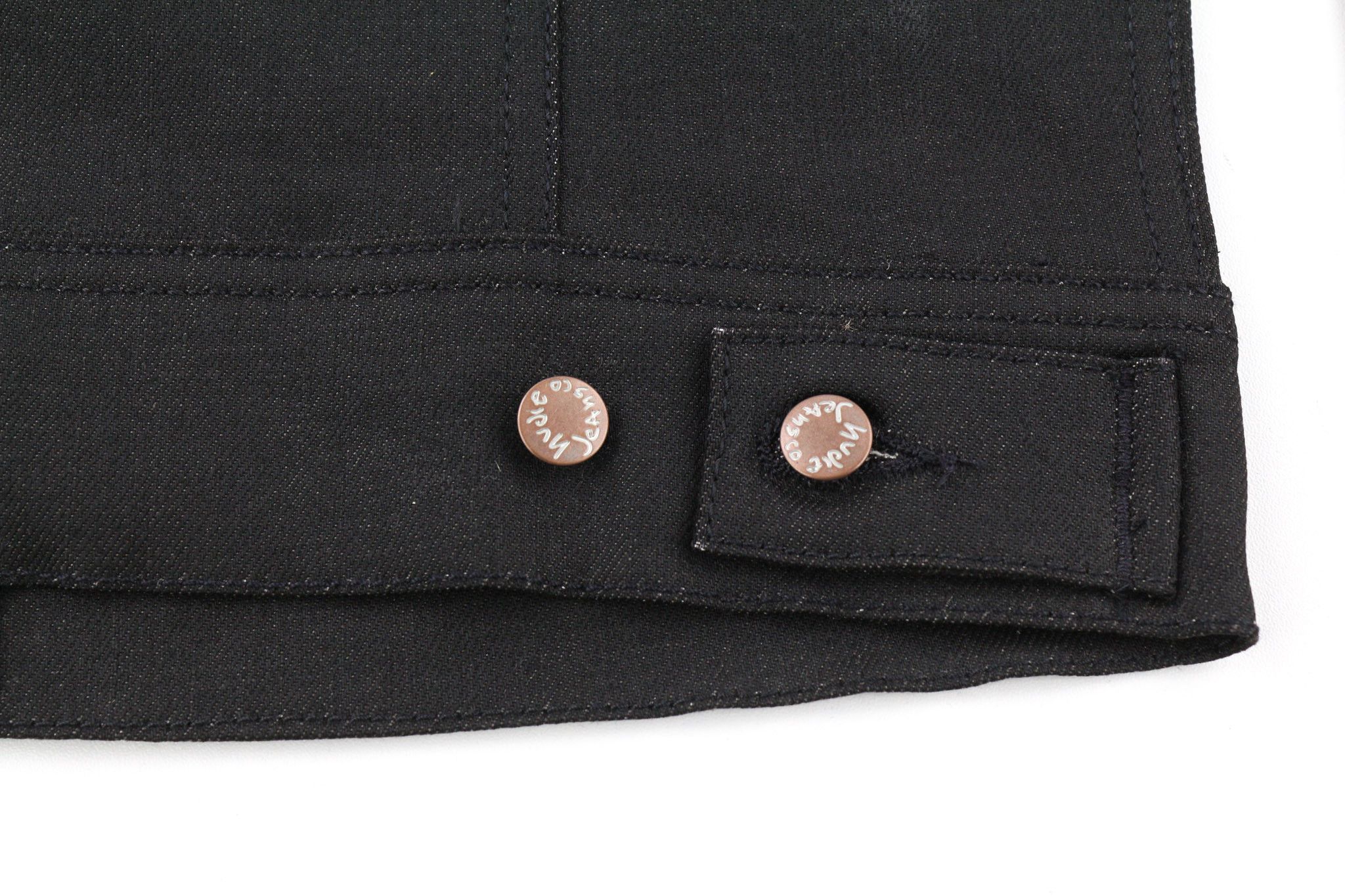 Nudie Jeans CONNY STRETCH DRY BLACK COATED XS Black Jacket 80408 Size US XS / EU 42 / 0 - 7 Thumbnail