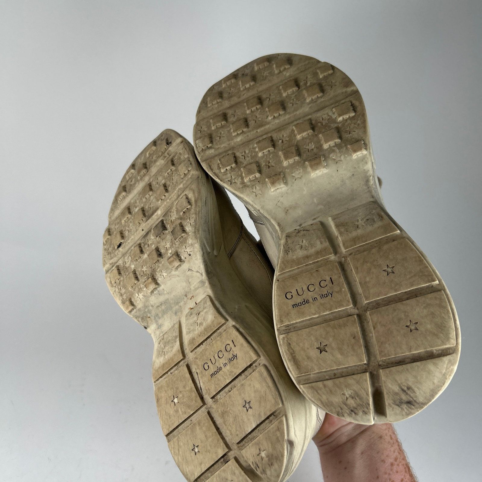 Gucci Gucci White Rython Size 8.5 Size US 8.5 / EU 41-42 - 5 Thumbnail
