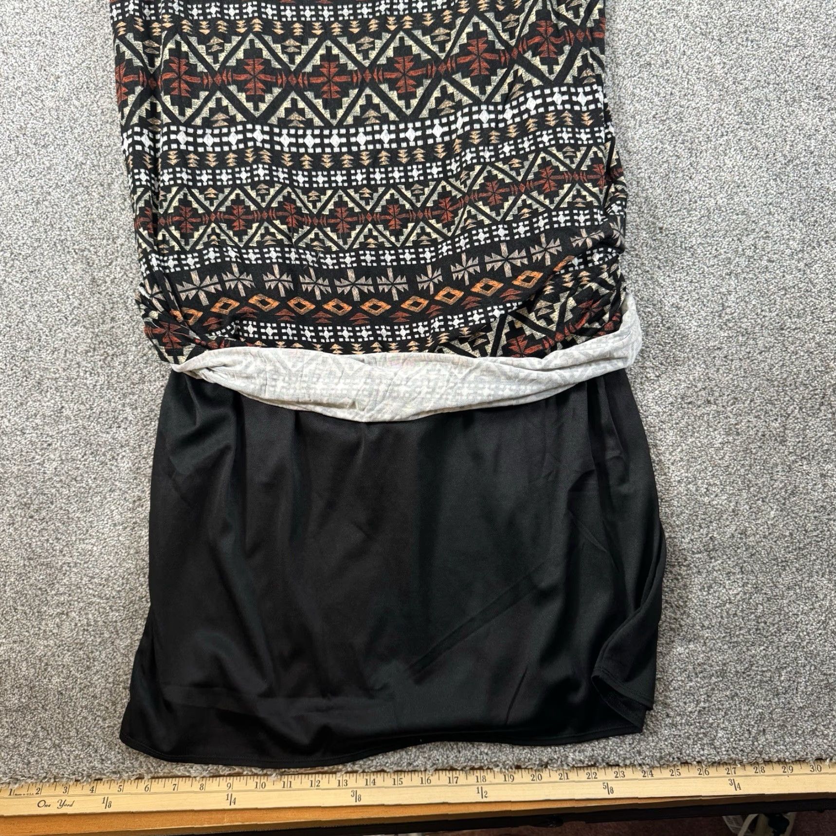Vintage Cato Dress Plus Size 18/20 W Lined Midi Boho Southwestern Tribal Aztec Geometric Pattern Womens Size XXL / US 16-18 / IT 52-54 - 6 Thumbnail