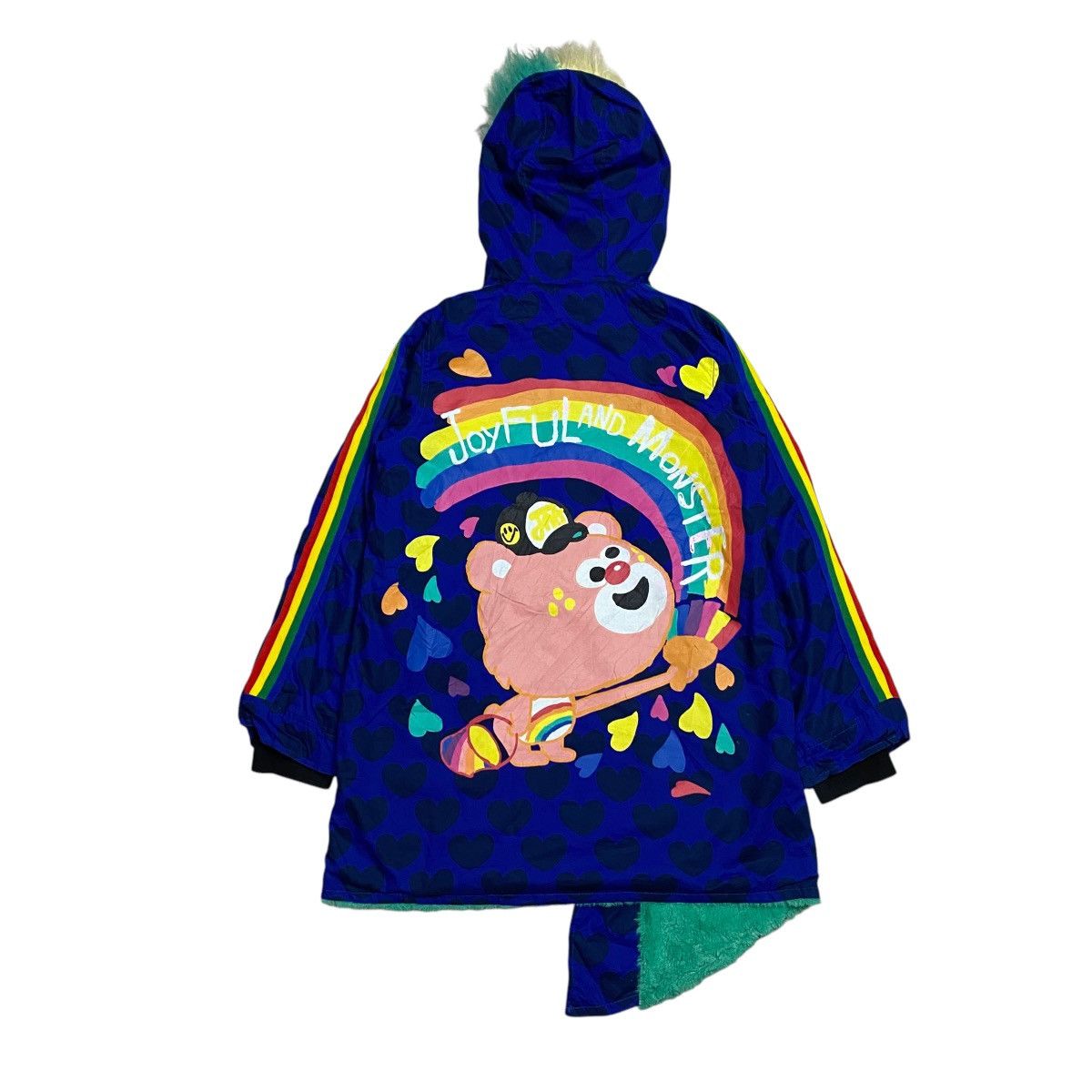 Hysteric Glamour × Japanese Brand Jams Joyful And Monster Allover Fur Parka Jacket Size US S / EU 44-46 / 1 - 2 Thumbnail