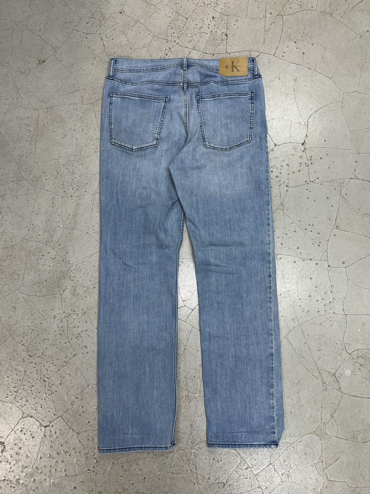Calvin Klein Calvin Klien Straight Blue Jeans Size US 34 / EU 50 - 2 Thumbnail