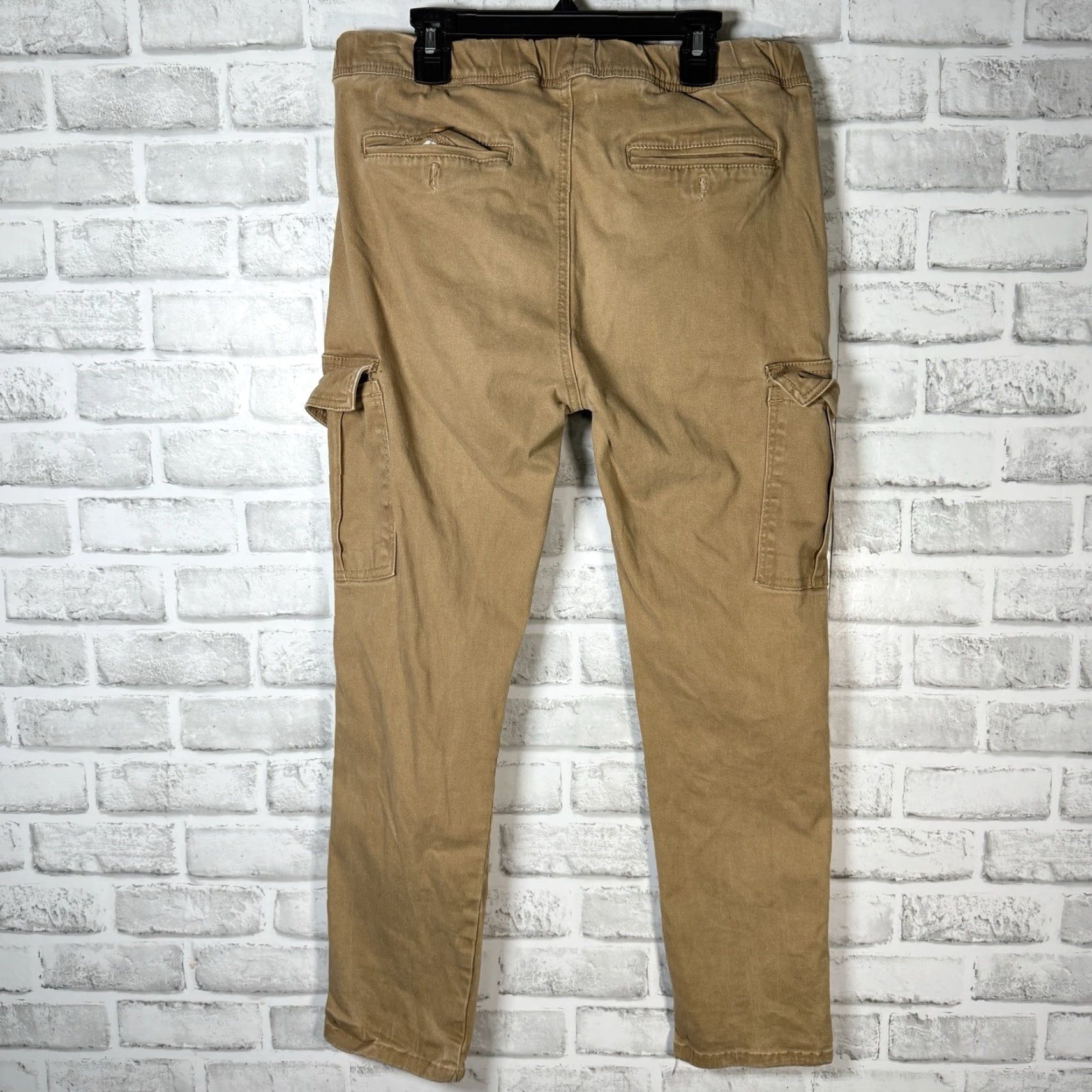 Southpole SouthPole Cargo Hiking Pants Mens Size M Drawstring Brown Size US 31 - 5 Thumbnail