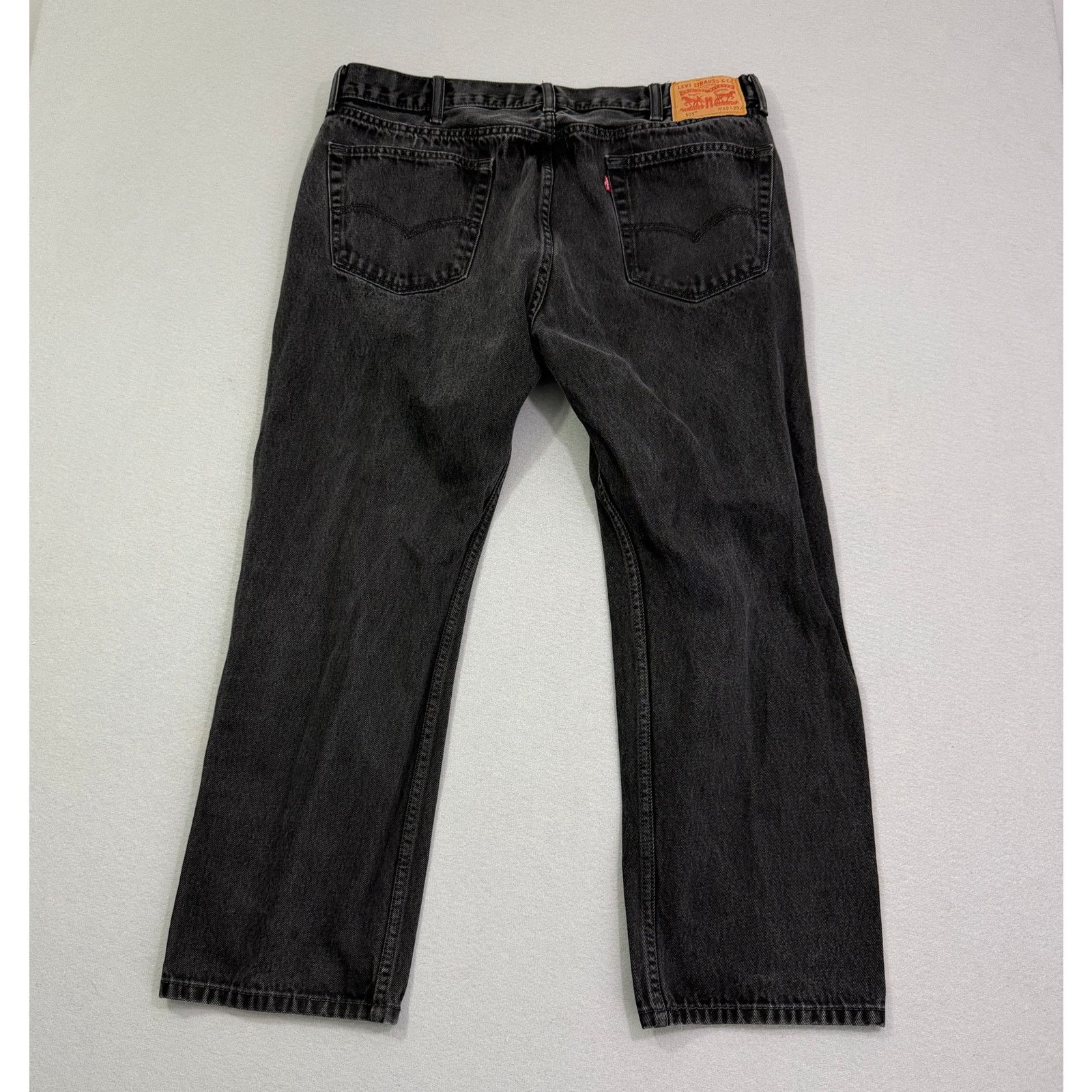 Levi's Levis 505 Regular Fit Jeans Mens 40x29 Black Zip Fly Western Size US 40 / EU 56 - 7 Thumbnail