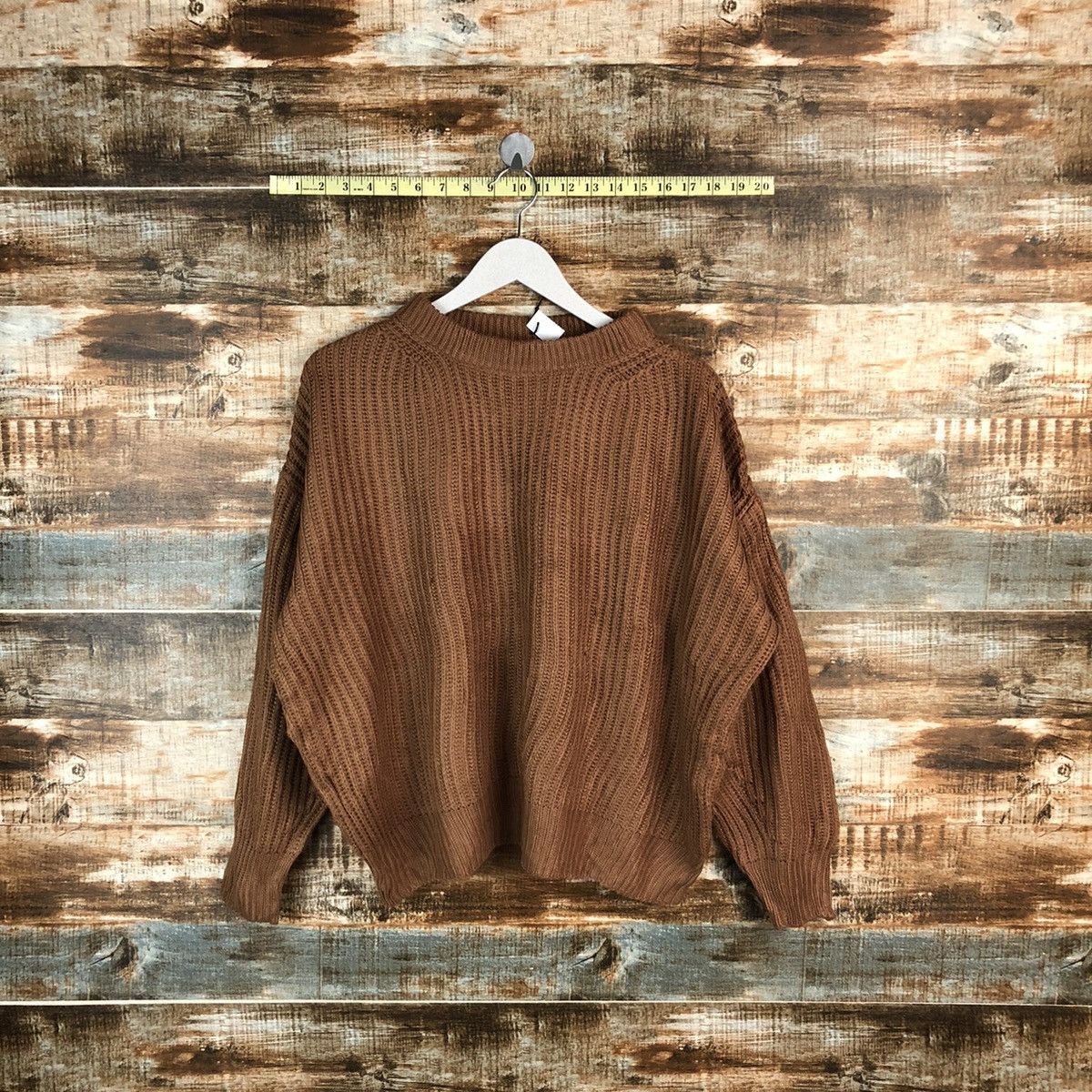 Abi Tokyo Brown vintage Knitwear #A1840