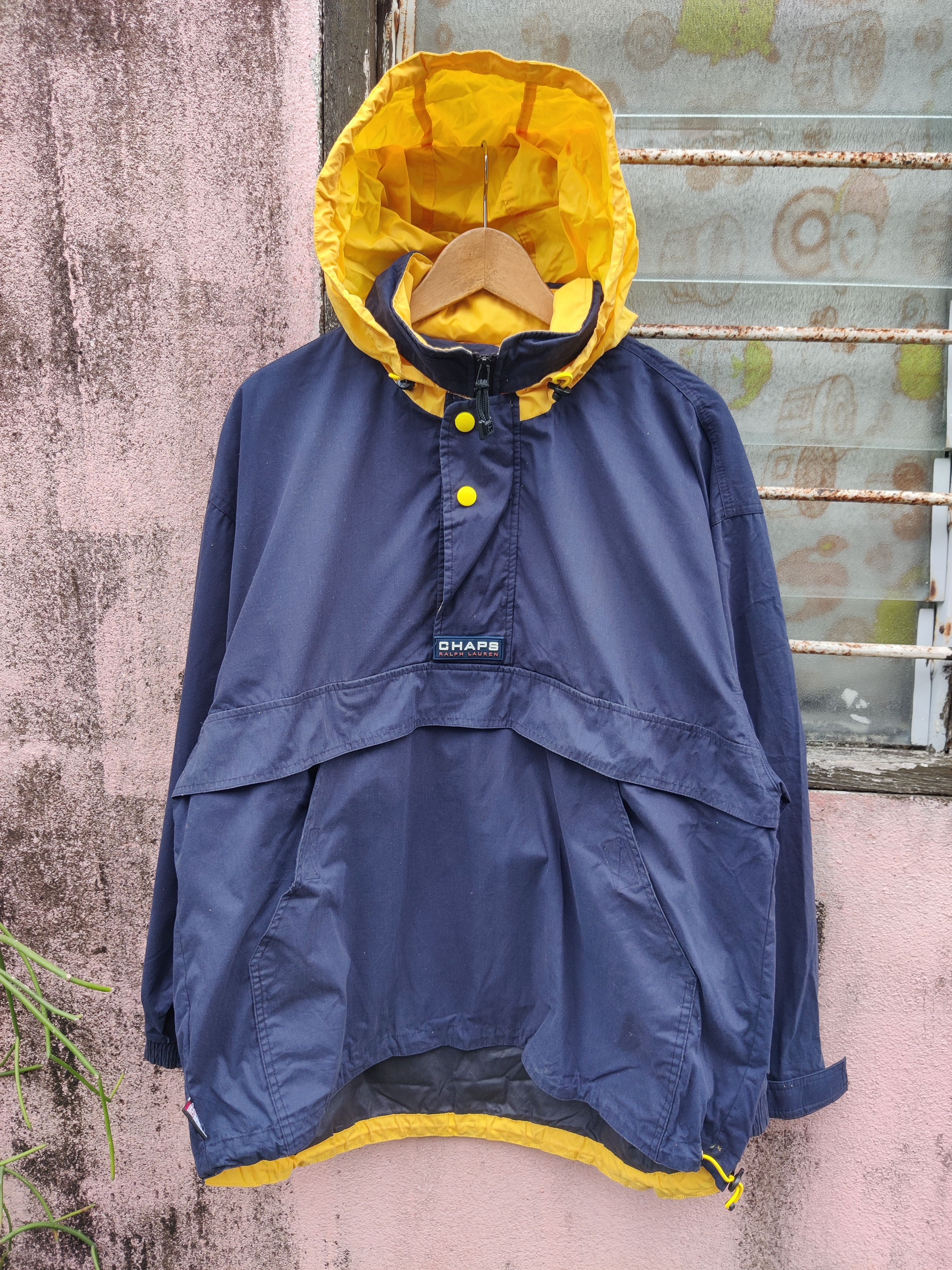 Vintage Chaps Polo Ralph Lauren Sailing Gear Hoodie Jacket
