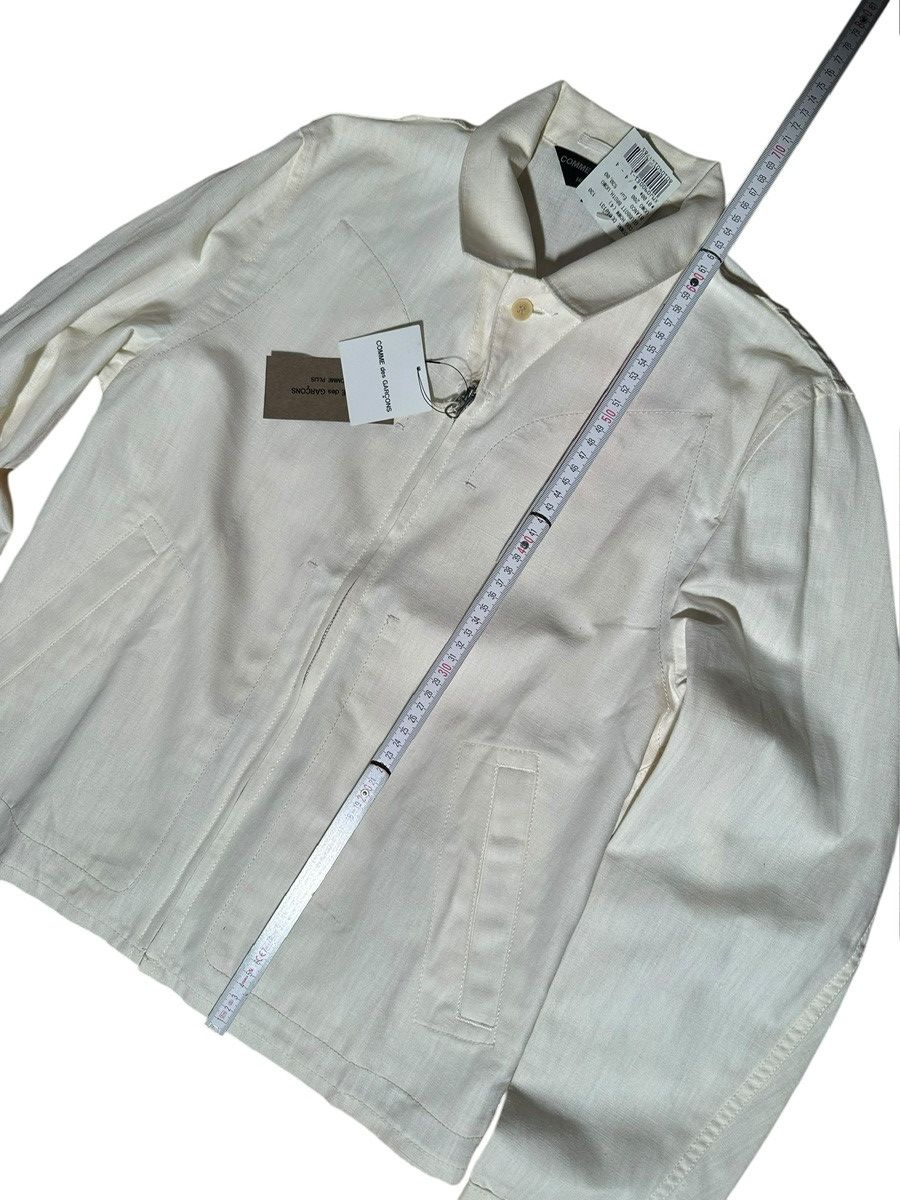 Comme des Garcons Homme Plus Comme des garcons homme plus AW 04-05 Ivory Hemp Work Jacket Size US M / EU 48-50 / 2 - 9 Thumbnail