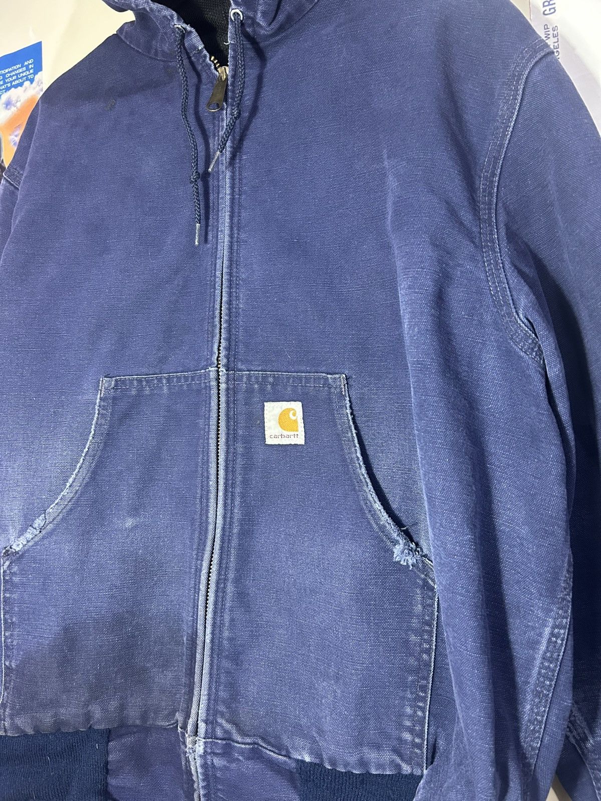 Carhartt Duck Carharrt JR102 NAVY 90’s Size US L / EU 52-54 / 3 - 6 Thumbnail