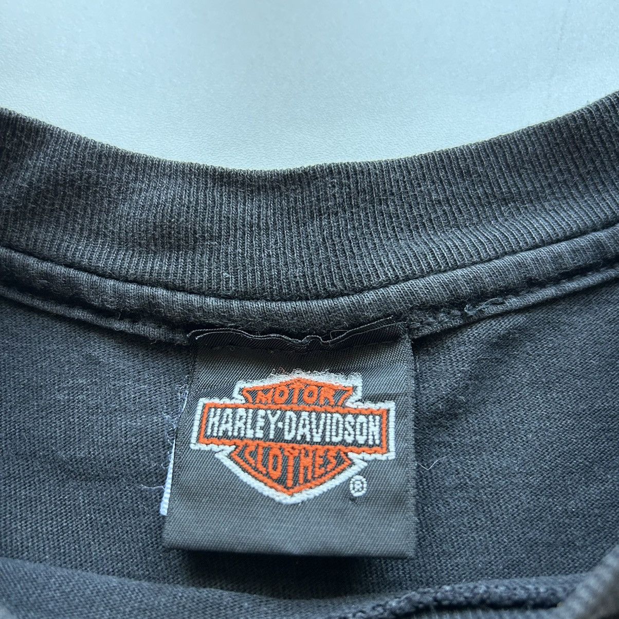 Harley Davidson × Vintage Vintage 90s Harley Davidson Lightning & Thunder AOP T Shirt Size US L / EU 52-54 / 3 - 8 Thumbnail