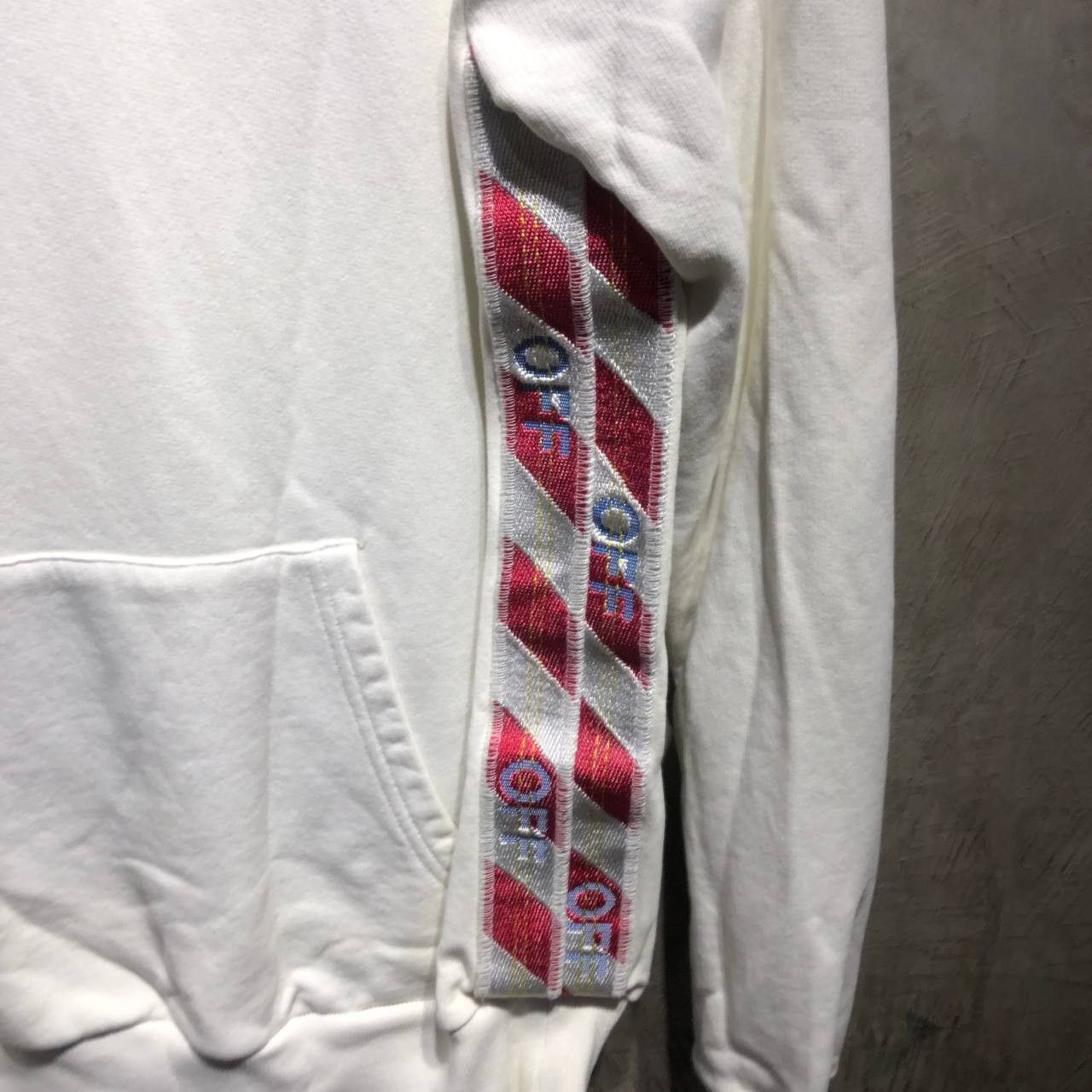 Off-White Off-White Side Tape Pull over hoodie Size US M / EU 48-50 / 2 - 4 Thumbnail