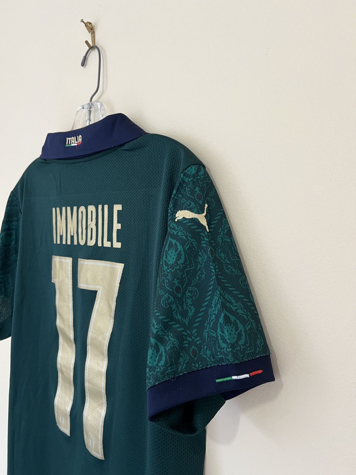 Puma 2019-20 Puma Italy Football T-Shirt Immobile #17 Size US S / EU 44-46 / 1 - 9 Thumbnail