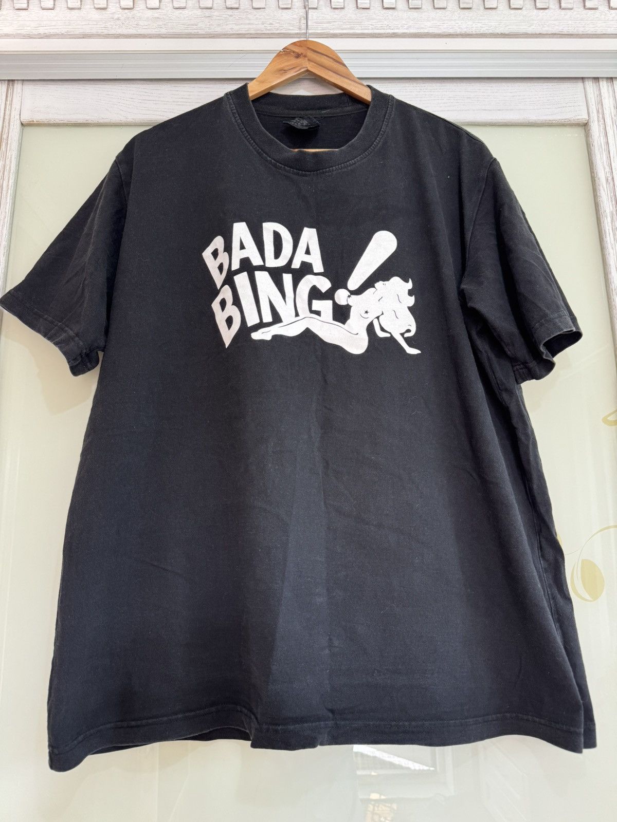 Vintage Vintage Bada Bing 2000 The Sopranos HBO Girl Tee Rare Shirt Size US L / EU 52-54 / 3 - 5 Thumbnail