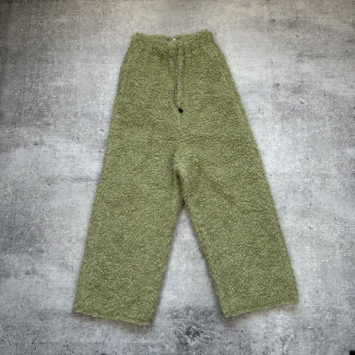 Maison Margiela MM6 MAISON MARGIELA Pants Teddy Green Size XXS Size 24" / US 00 / IT 34 - 2 Thumbnail
