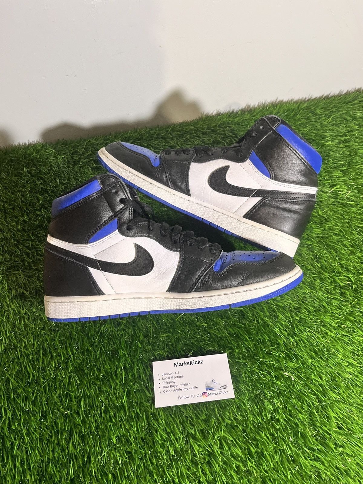 Jordan Brand × Nike jordan 1 royal toe size 11 Size US 11 / EU 44 - 4 Thumbnail