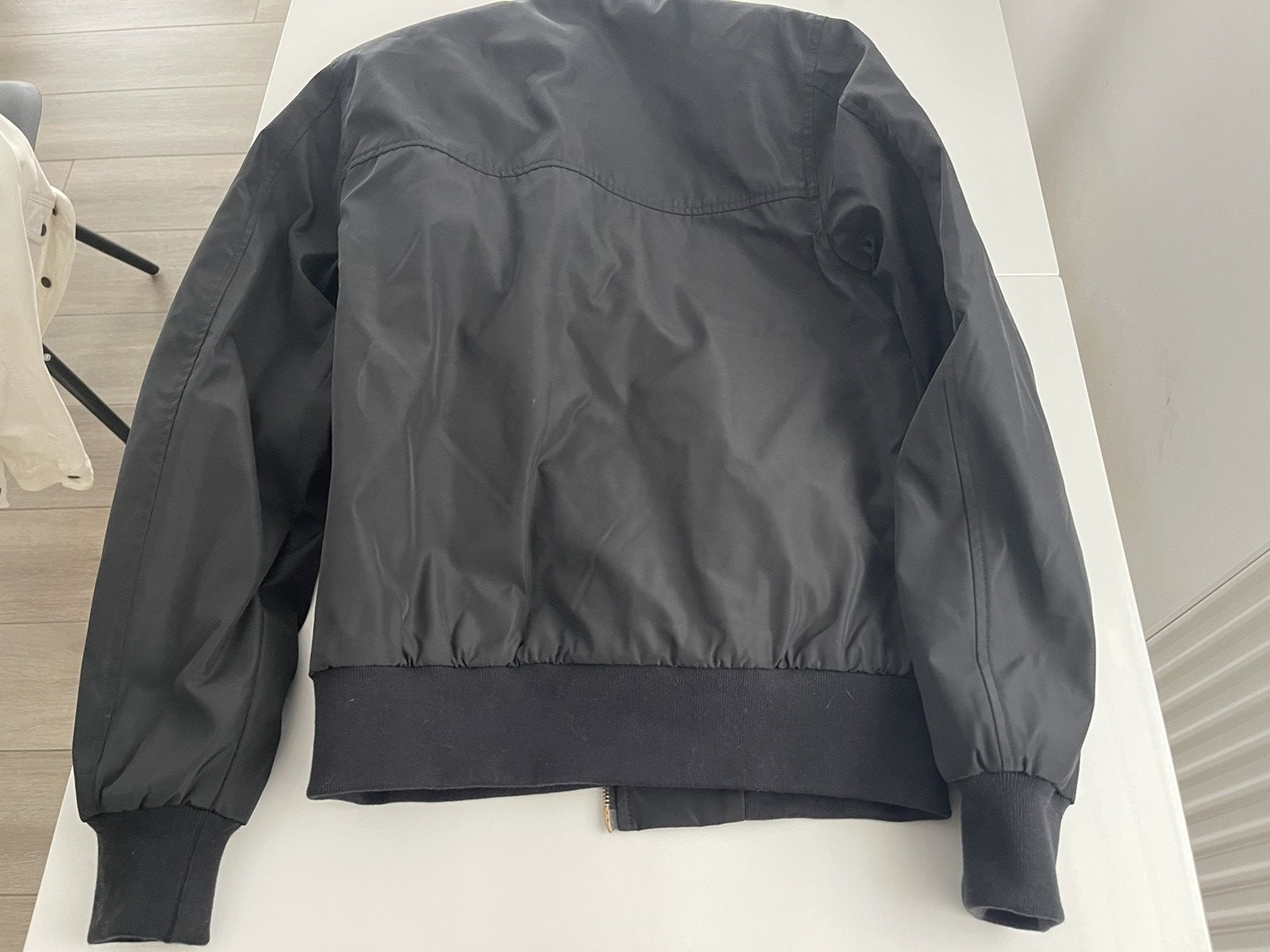 Killion Black Bomber Jacket Size M